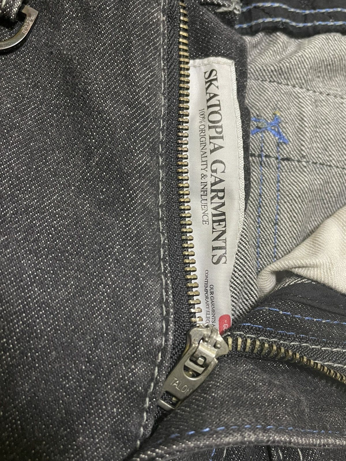 Designer × Japanese Brand × Vintage Rare RPTN Denim Design Multi Pockets Selvage Jeans Size US 30 / EU 46 - 9 Thumbnail