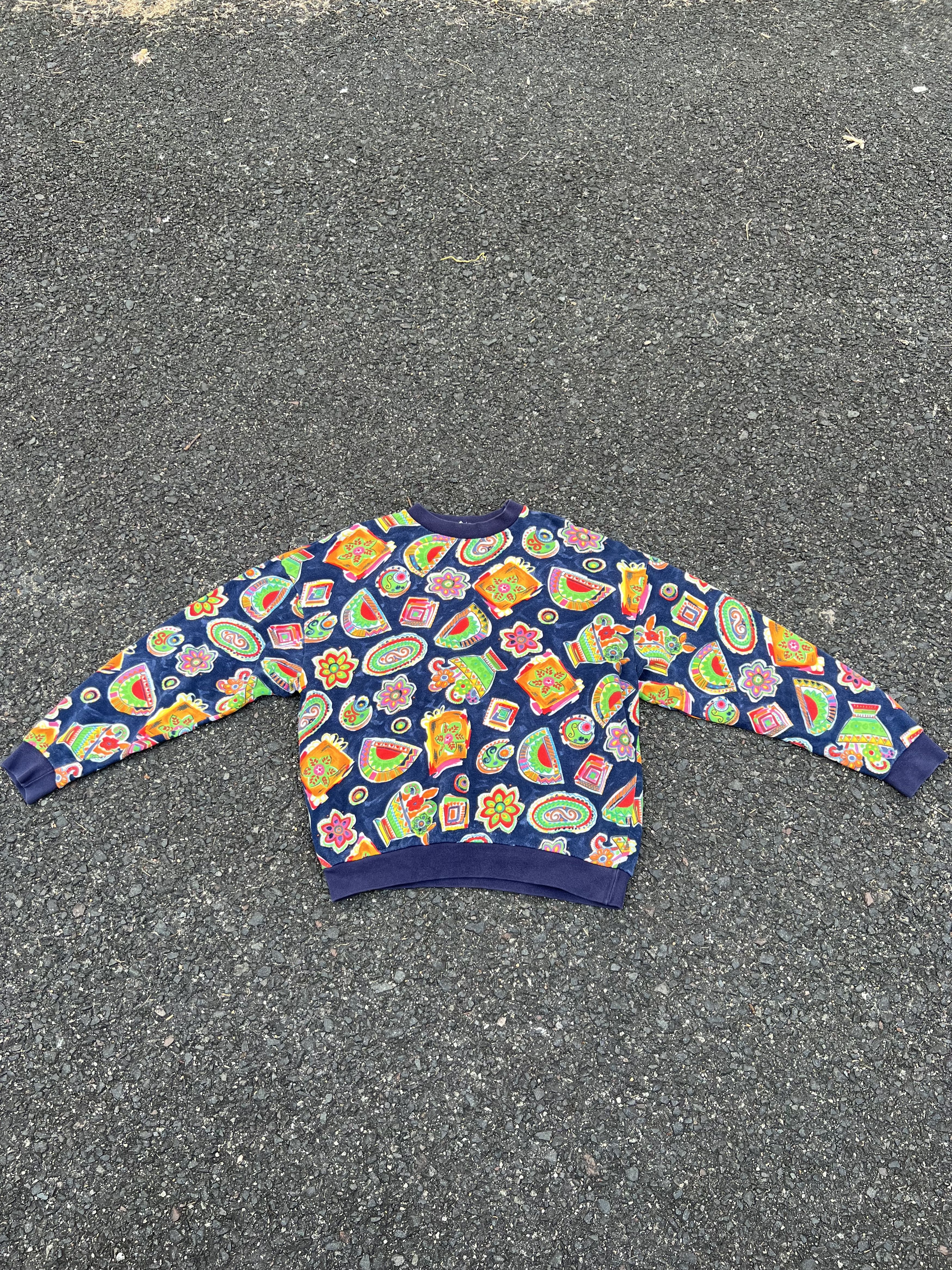 Japanese Brand UNITED COLOUR OF BENETON SWEATSHIRTS VINTAGE LIKE COOGI Size US M / EU 48-50 / 2 - 2 Thumbnail