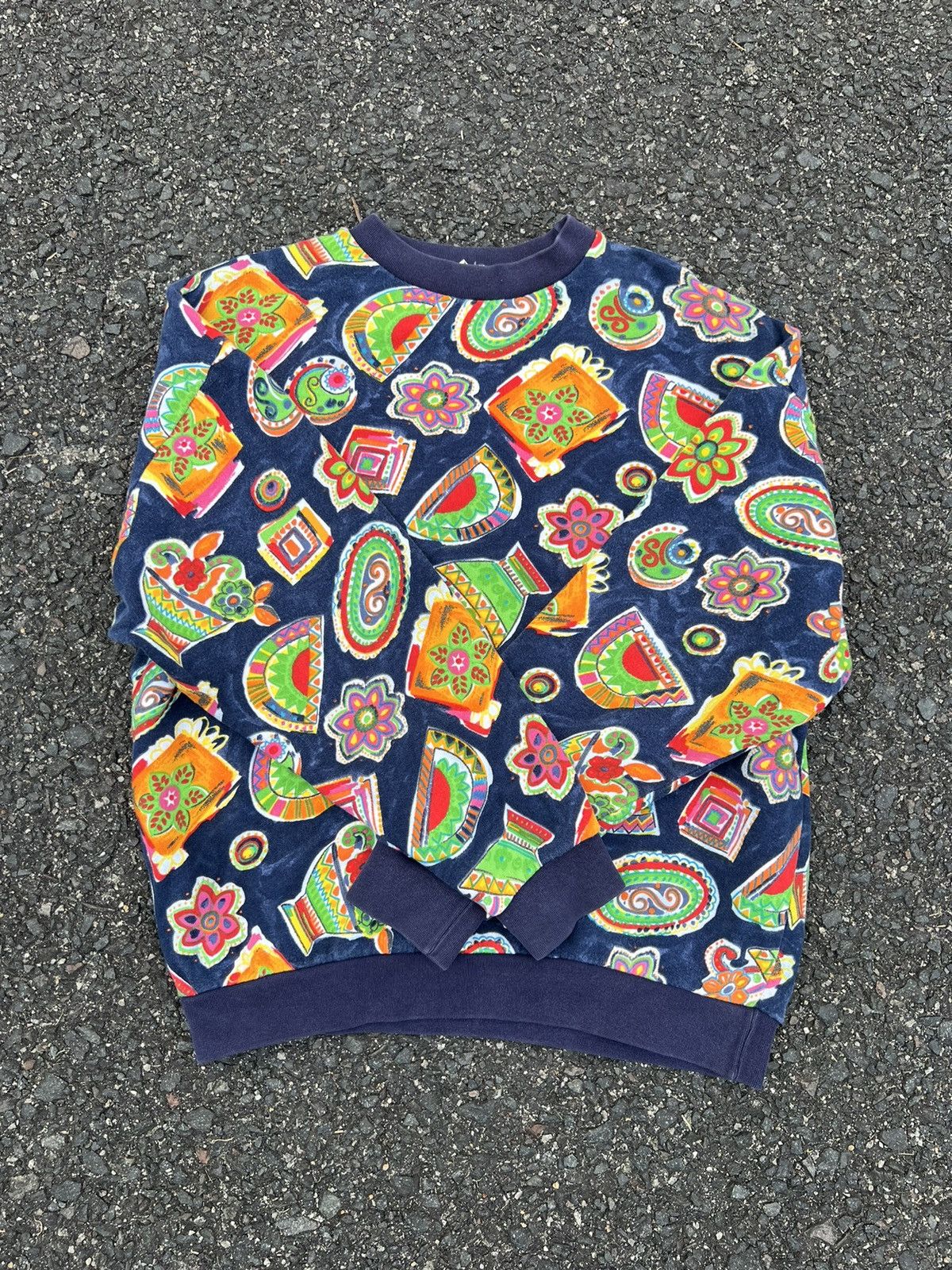 Japanese Brand UNITED COLOUR OF BENETON SWEATSHIRTS VINTAGE LIKE COOGI Size US M / EU 48-50 / 2 - 6 Thumbnail
