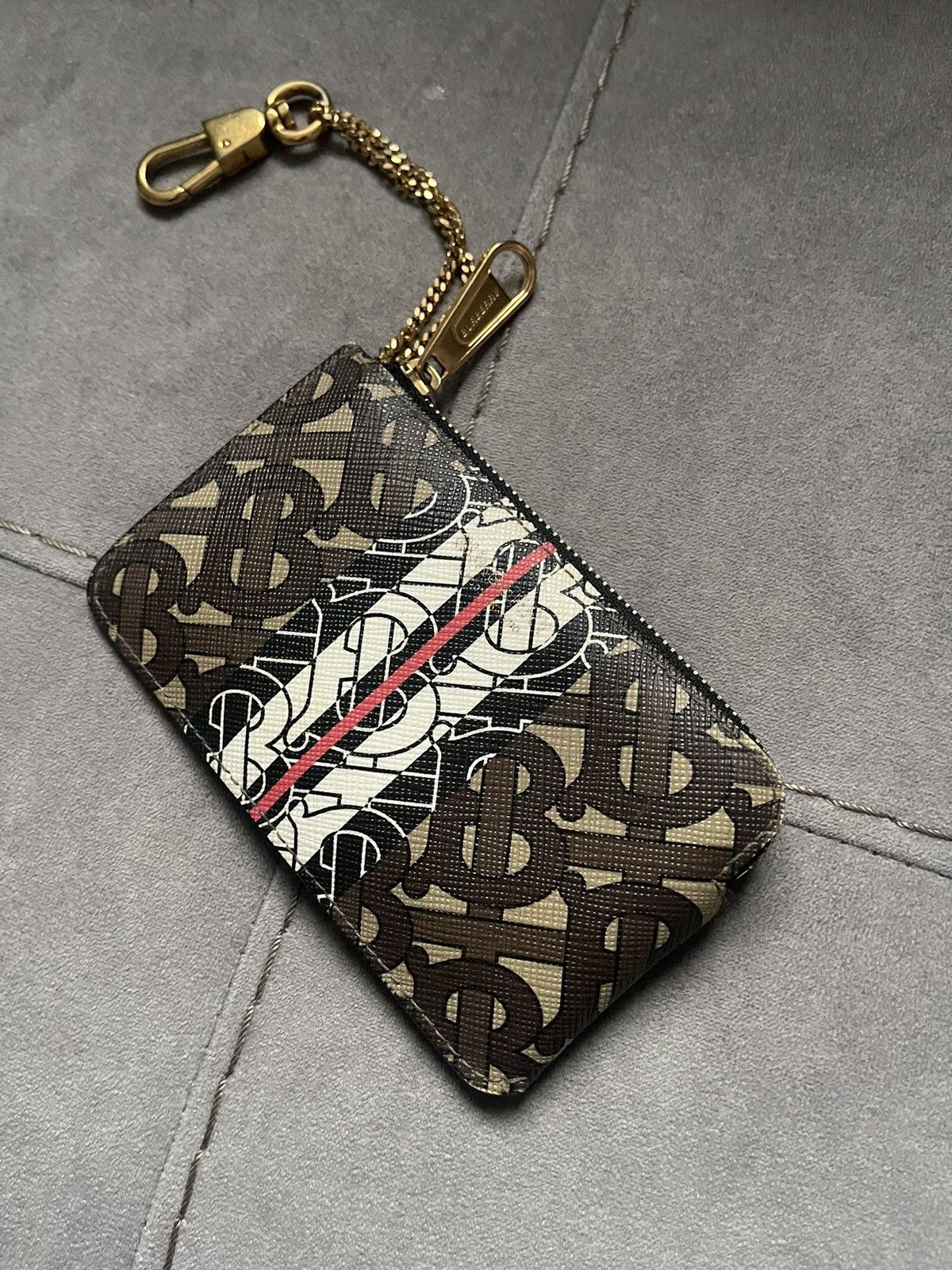BURBERRY LADIES/ unisex zip pouch wallet pocket organiser