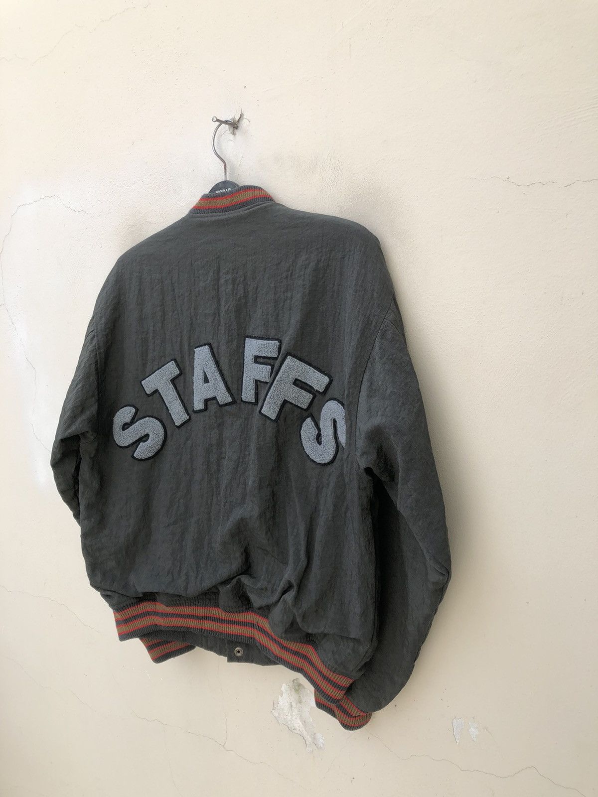 Japanese Brand × Vintage Vintage 90s Kearney House Japan Fleece Line Bomber Jacket Size US L / EU 52-54 / 3 - 3 Thumbnail