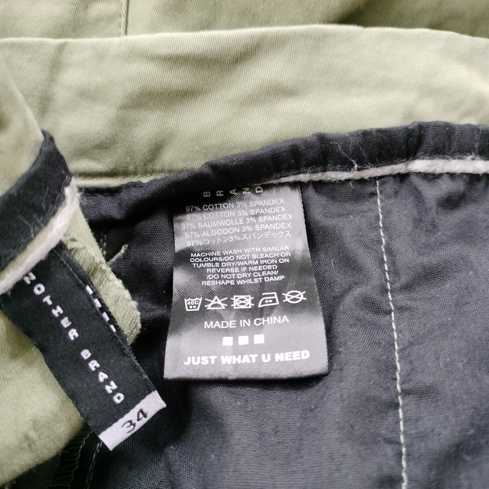 Designer Another Brand Shorts Cargo Utiliity Distressed Bermuda Size US 34 / EU 50 - 5 Thumbnail