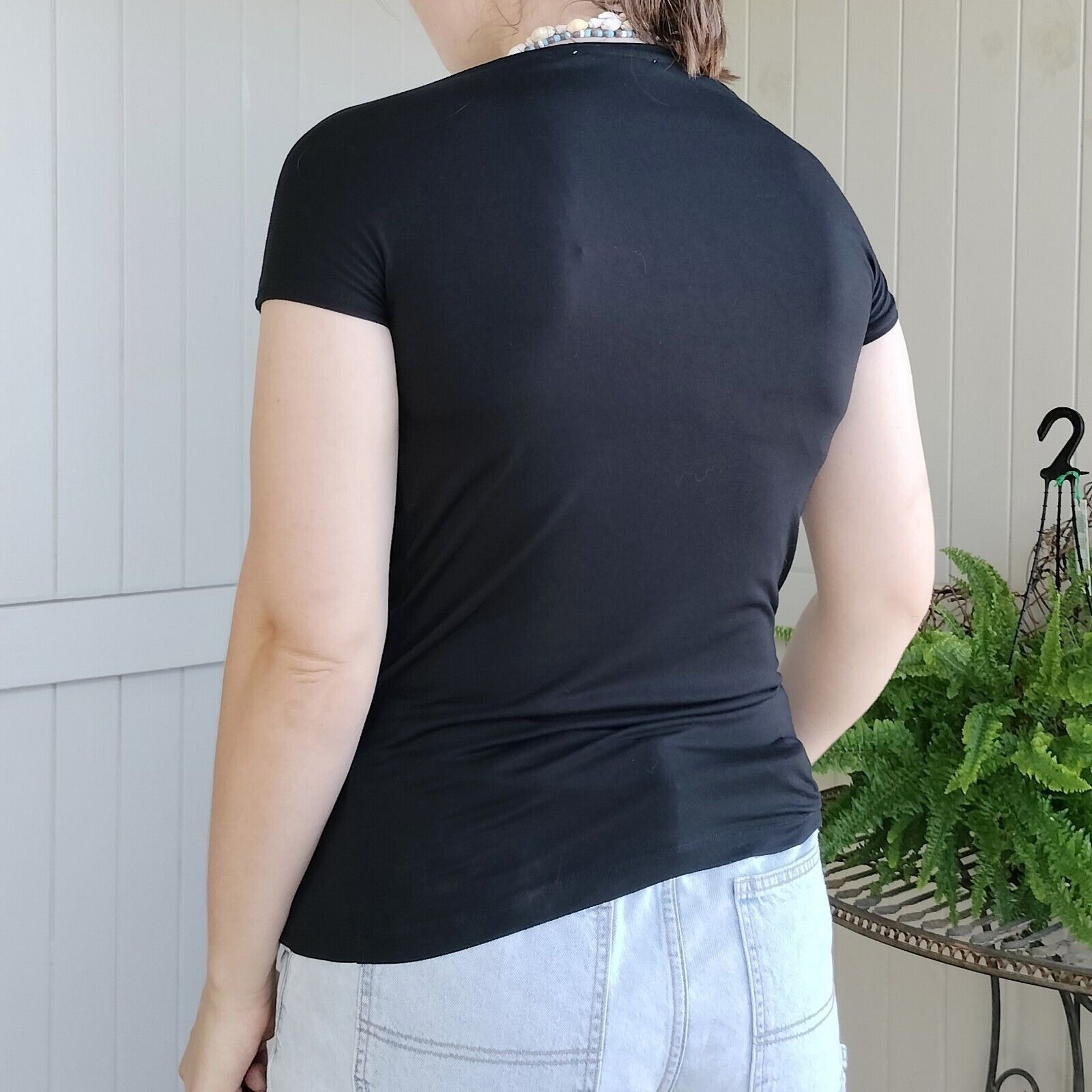 Country Road Country Road Top T Shirt Short Sleeve Jersey Minimalist Size XS / US 0-2 / IT 36-38 - 4 Thumbnail