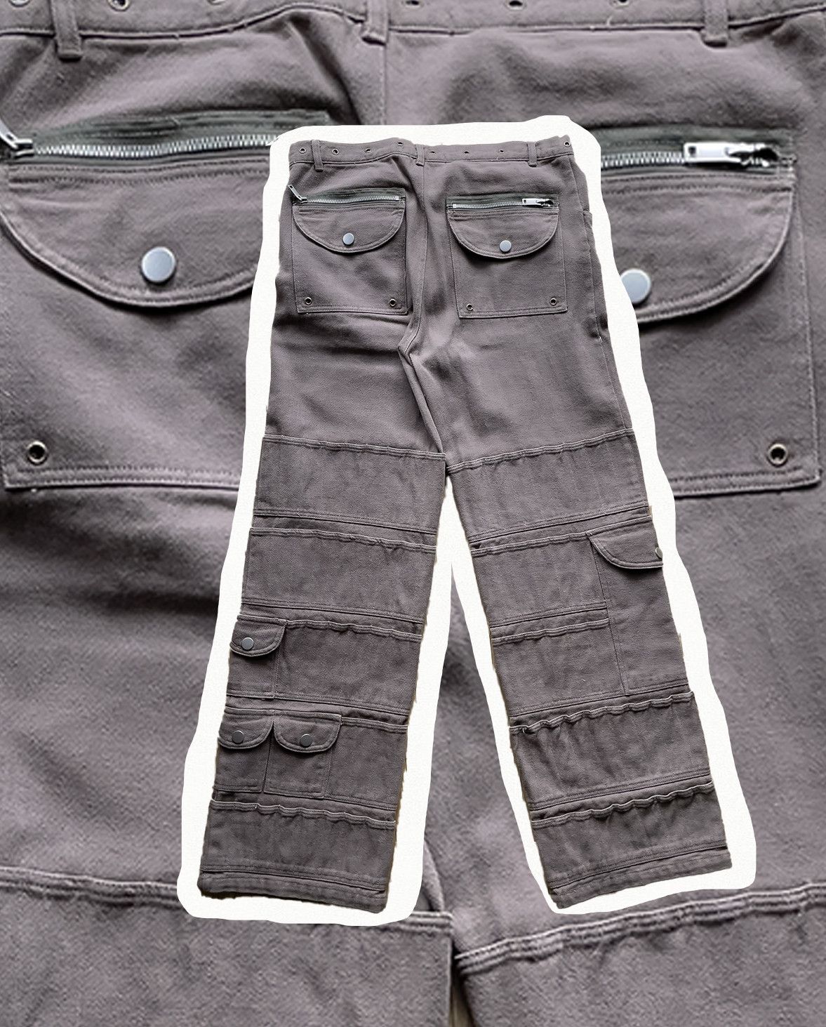 Japanese Brand No Faith Studios Brown Pants Size US 34 / EU 50 - 2 Thumbnail