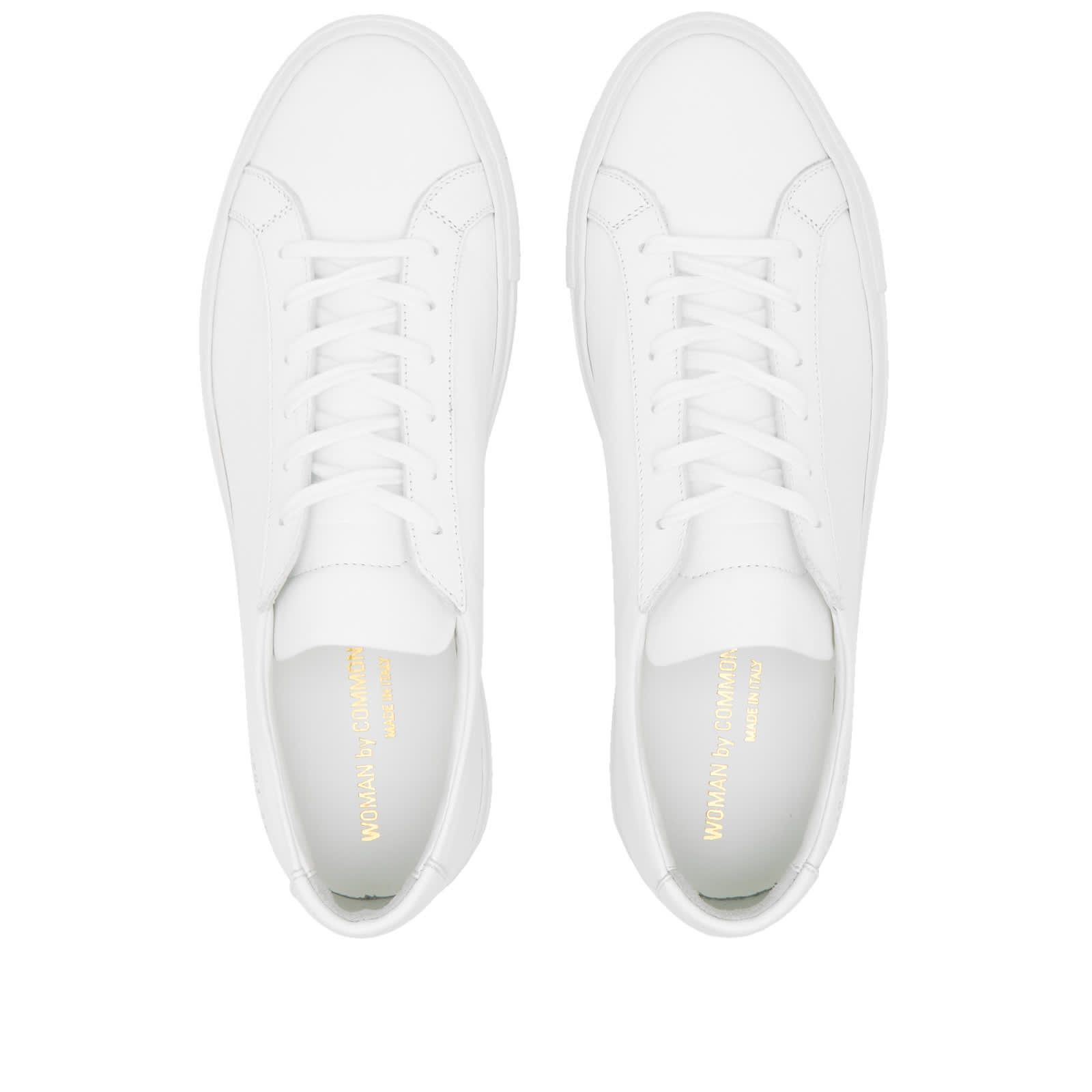 Common Projects Original Achilles Low White 3701 0506 EU 35 US 5 Size US 5 / IT 35 - 4 Thumbnail