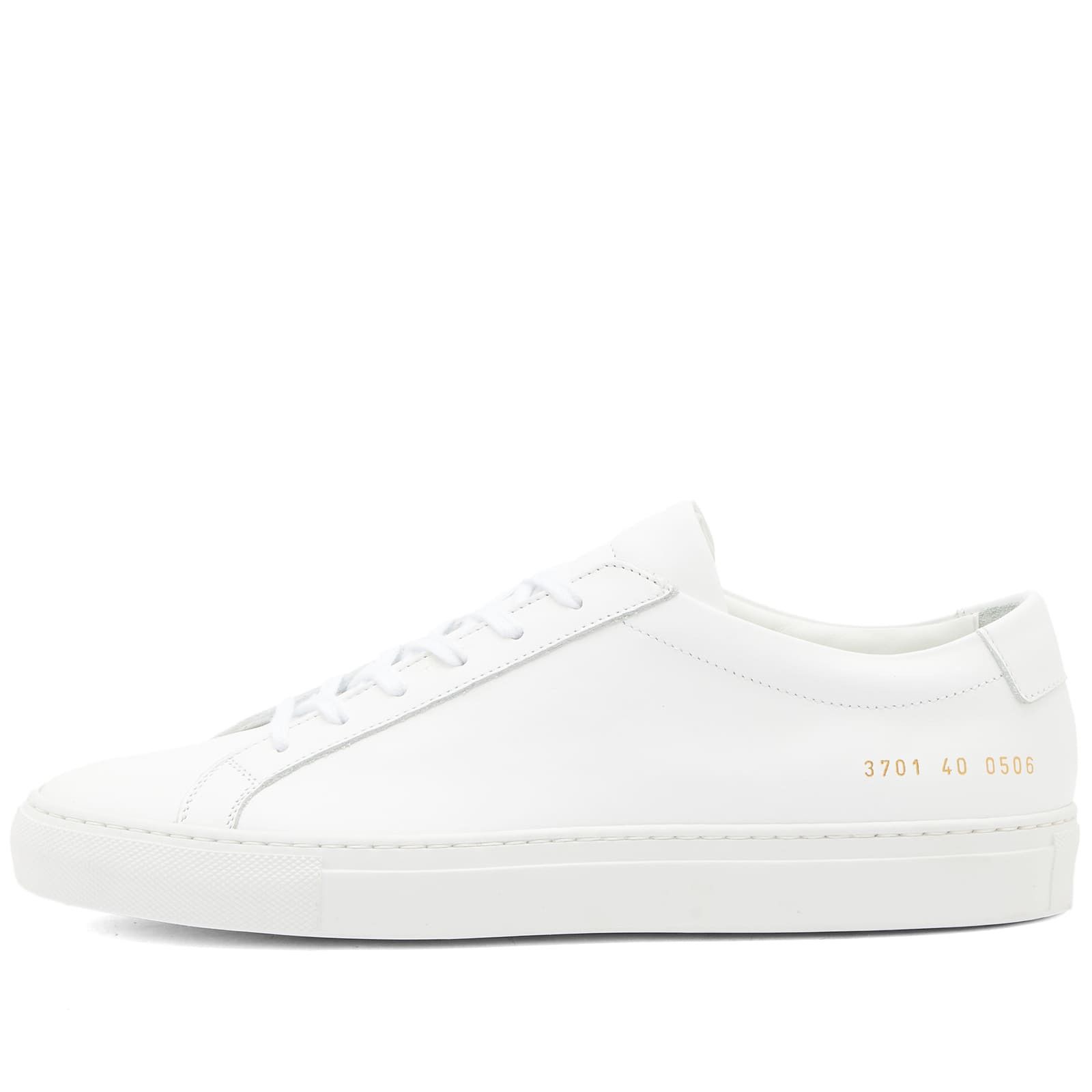 Common Projects Original Achilles Low White 3701 0506 EU 35 US 5 Size US 5 / IT 35 - 2 Thumbnail