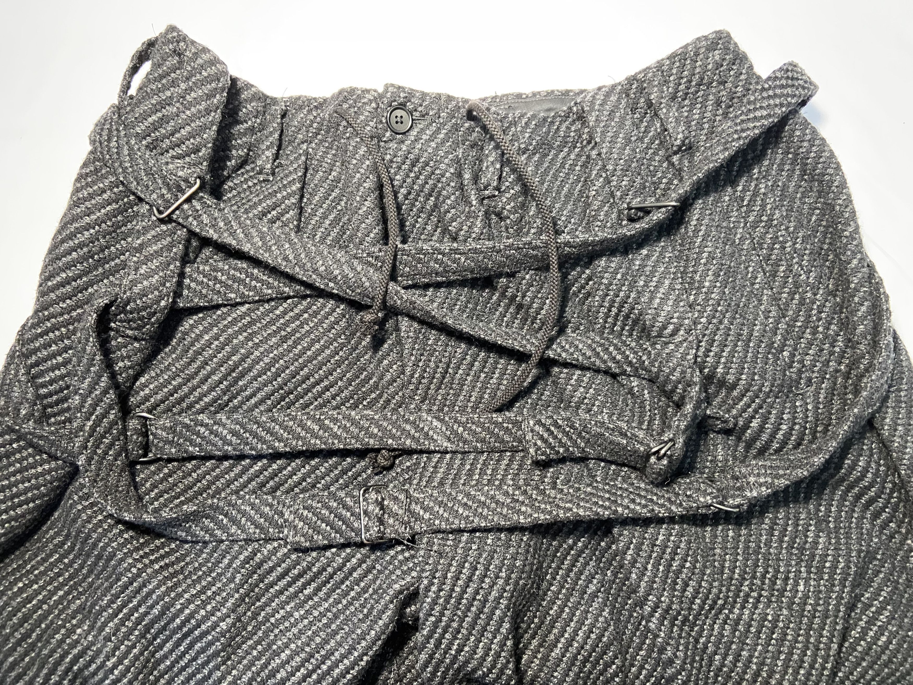 Yohji Yamamoto Yohji Yamamoto 16aw Belted Pants Size US 28 / EU 44 - 3 Thumbnail