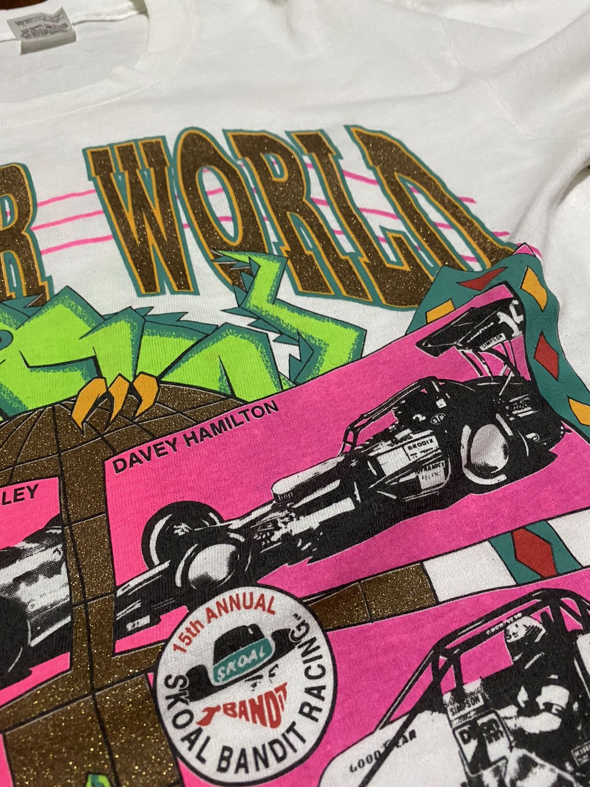 Vintage RARE Vintage '92 Copper World Pheonix Jeff Gordan Racing Tee Size US M / EU 48-50 / 2 - 8 Thumbnail