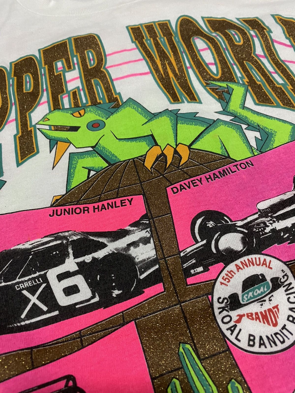 Vintage RARE Vintage '92 Copper World Pheonix Jeff Gordan Racing Tee Size US M / EU 48-50 / 2 - 6 Thumbnail
