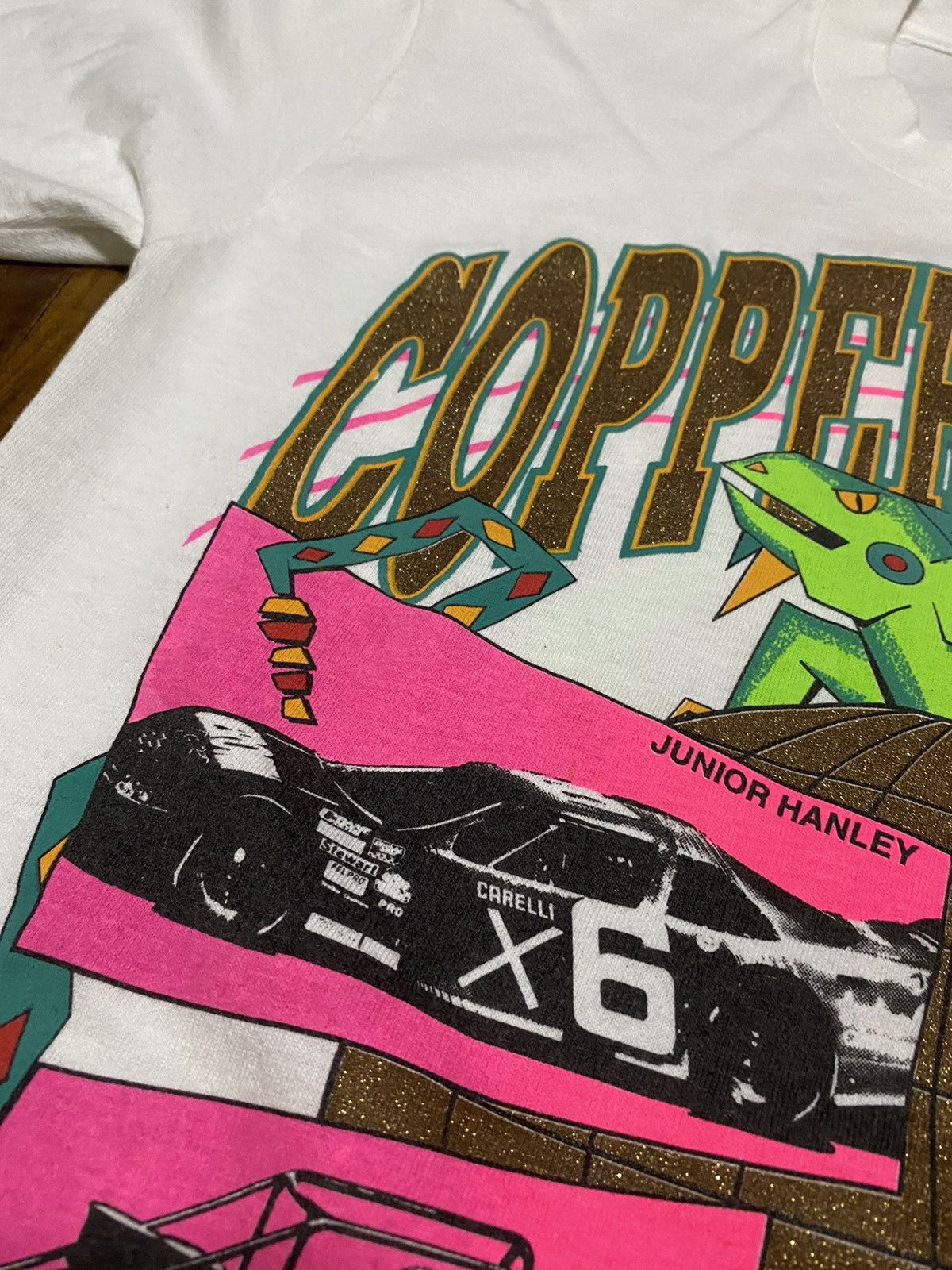 Vintage RARE Vintage '92 Copper World Pheonix Jeff Gordan Racing Tee Size US M / EU 48-50 / 2 - 7 Thumbnail