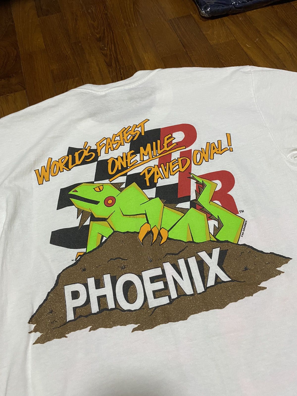 Vintage RARE Vintage '92 Copper World Pheonix Jeff Gordan Racing Tee Size US M / EU 48-50 / 2 - 2 Thumbnail