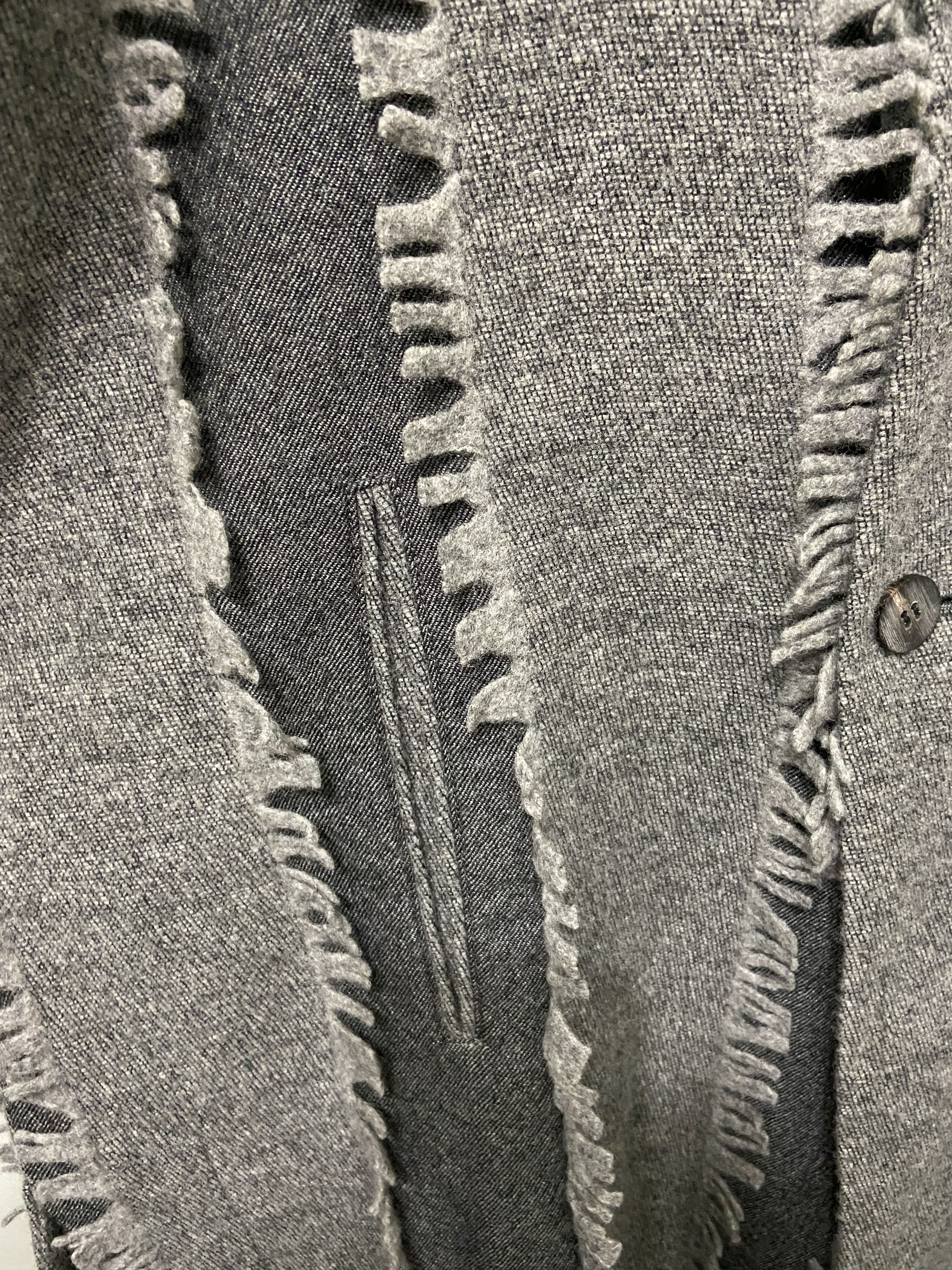 Issey Miyake Issey Miyake 19aw Grey Coat Size US L / EU 52-54 / 3 - 3 Thumbnail