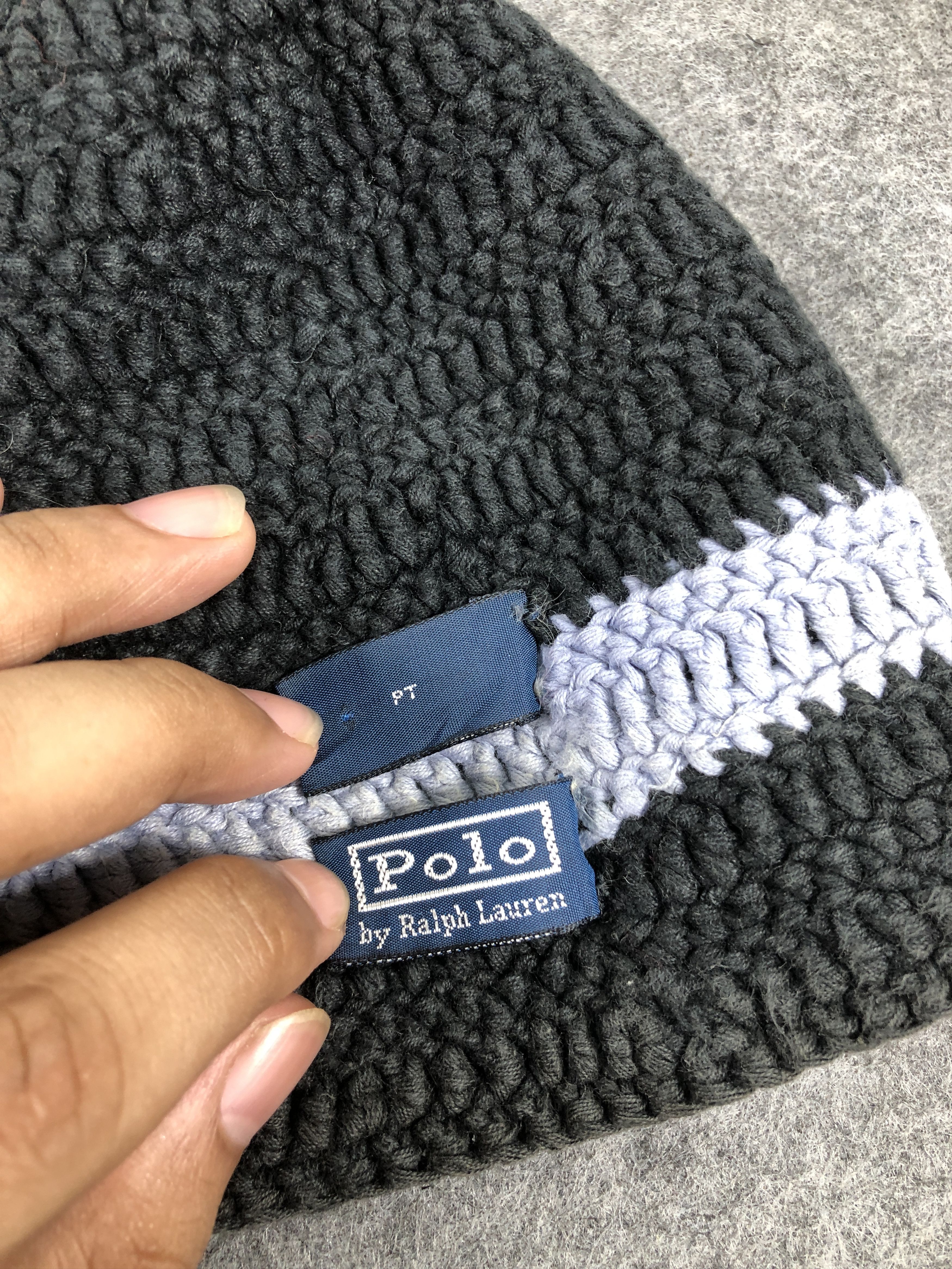 Polo Ralph Lauren Vintage Polo Ralph Lauren Knit Beanie / Snow Cap / Snow Hat Size ONE SIZE - 11 Thumbnail