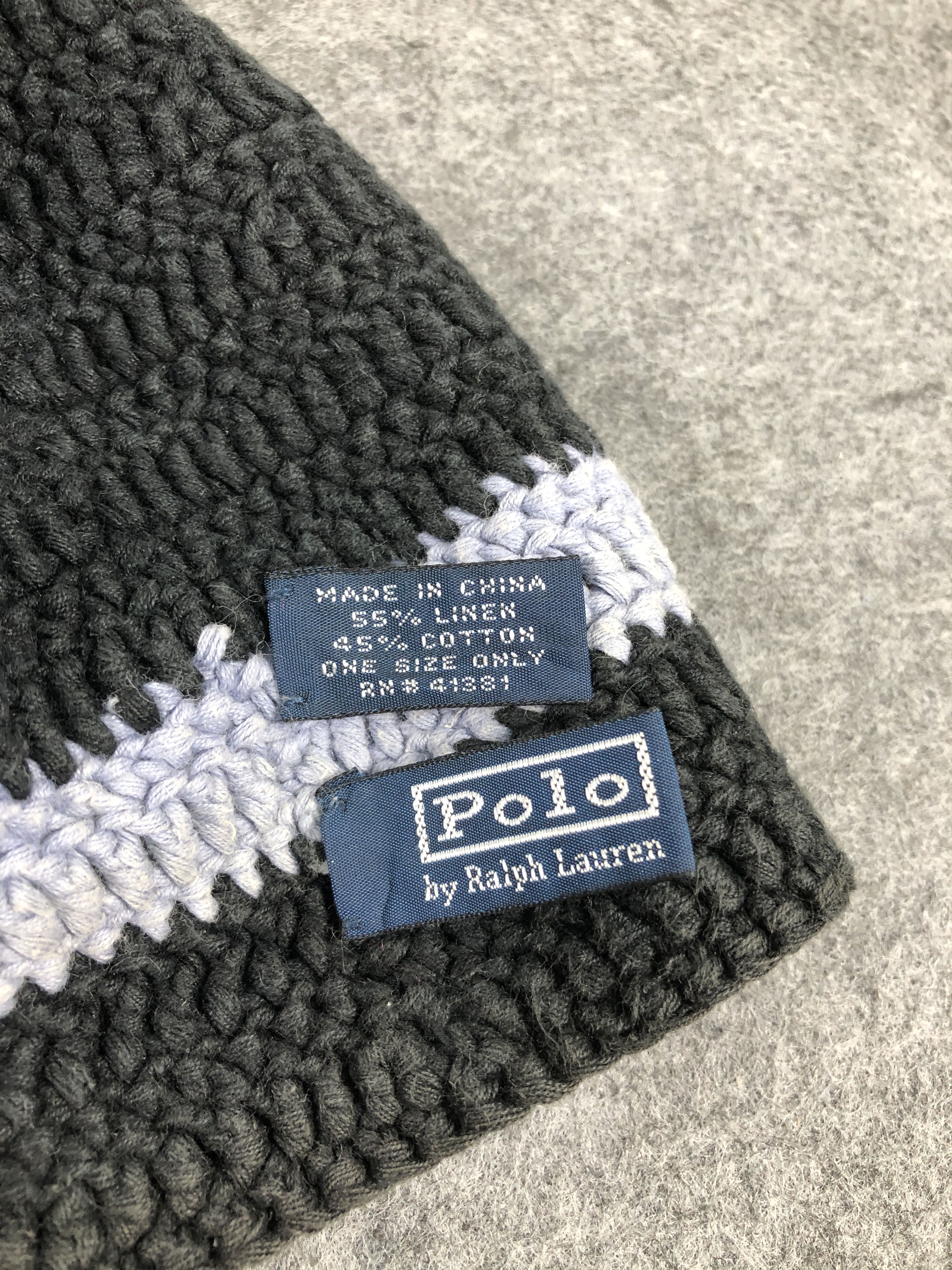 Polo Ralph Lauren Vintage Polo Ralph Lauren Knit Beanie / Snow Cap / Snow Hat Size ONE SIZE - 10 Thumbnail