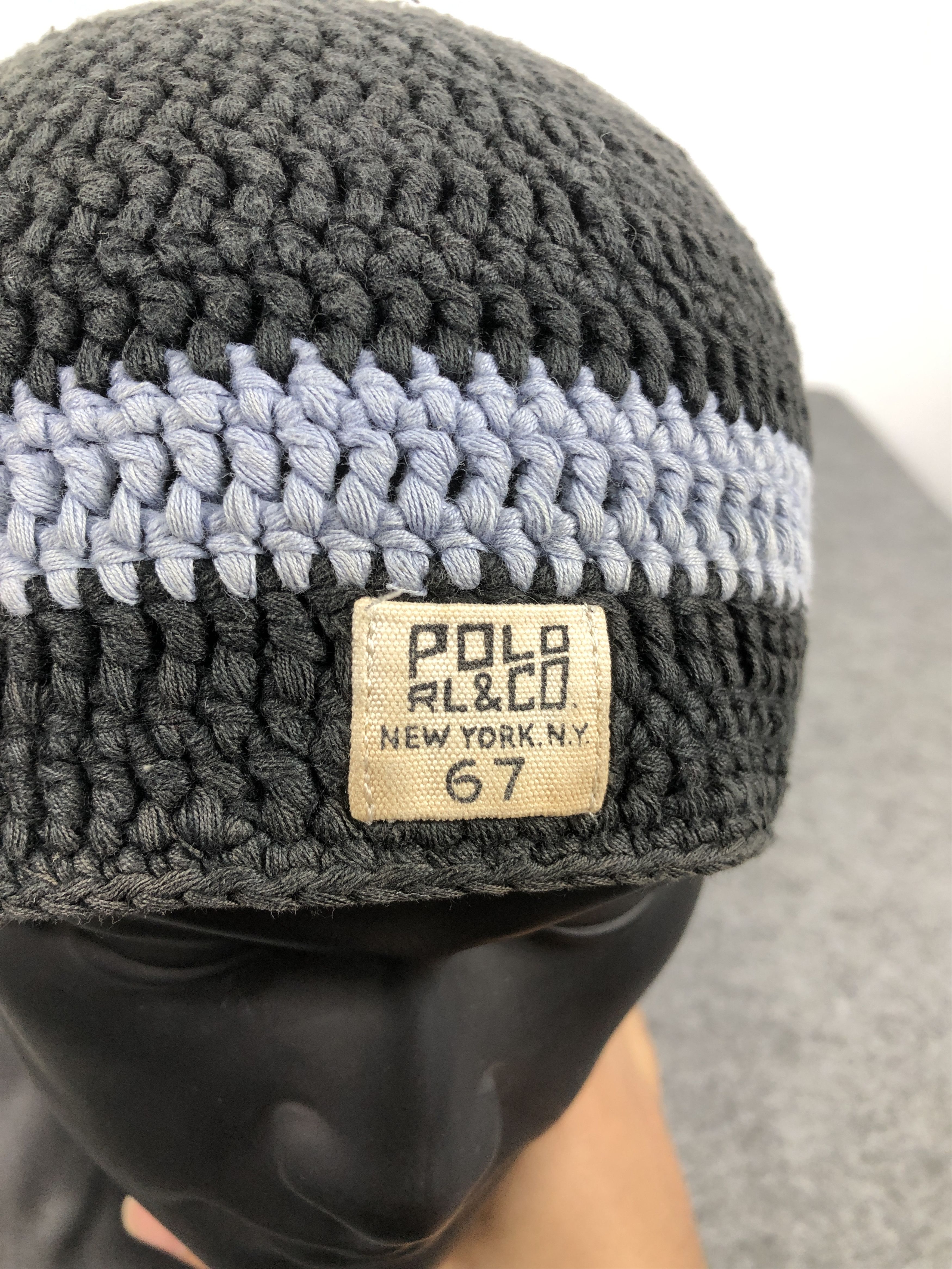 Polo Ralph Lauren Vintage Polo Ralph Lauren Knit Beanie / Snow Cap / Snow Hat Size ONE SIZE - 8 Thumbnail