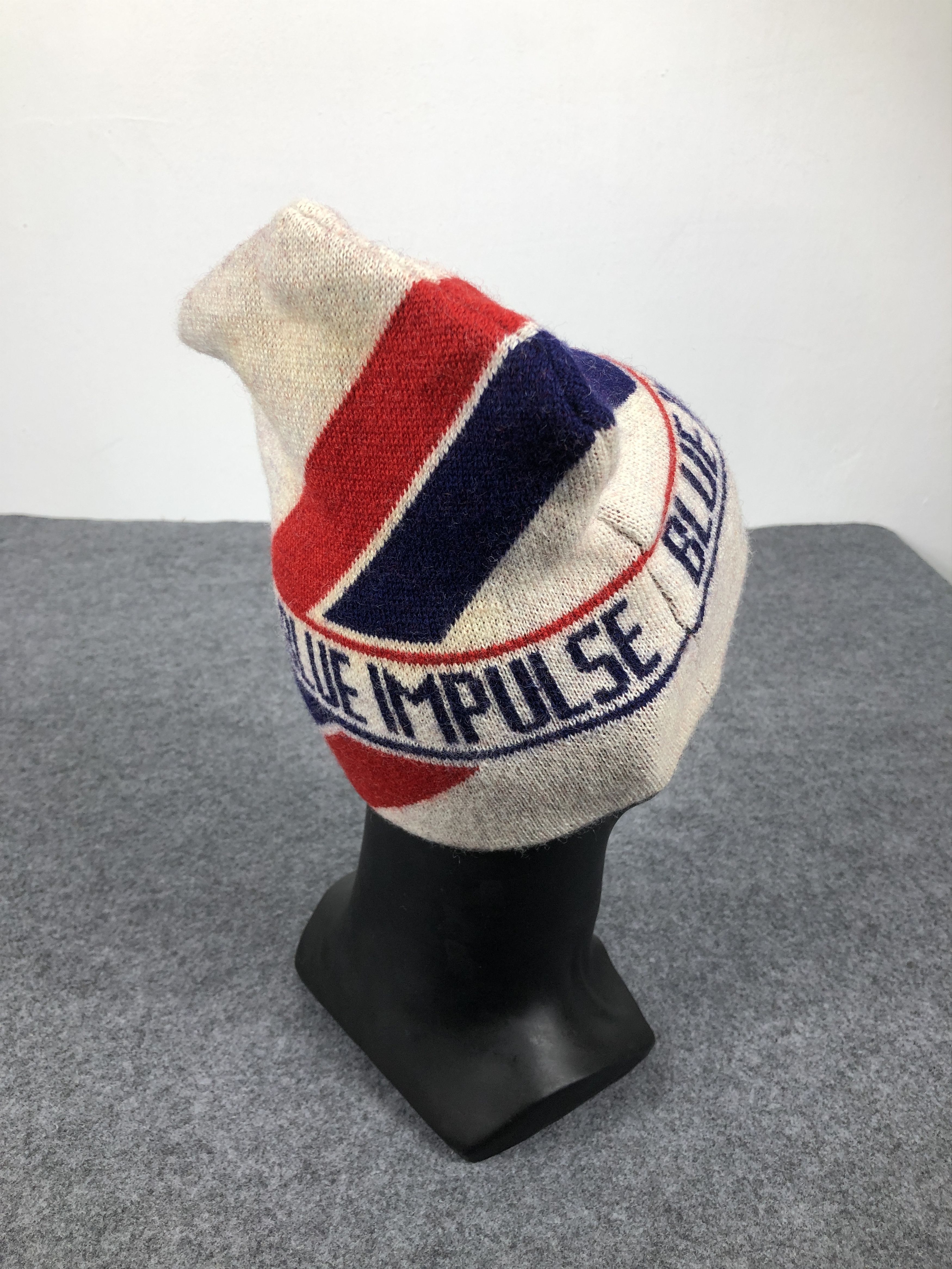 Japanese Brand × Vintage Vintage Japanese Brand Blue Impulse Beanie/Snow Hat/Snow Cap Size ONE SIZE - 4 Thumbnail