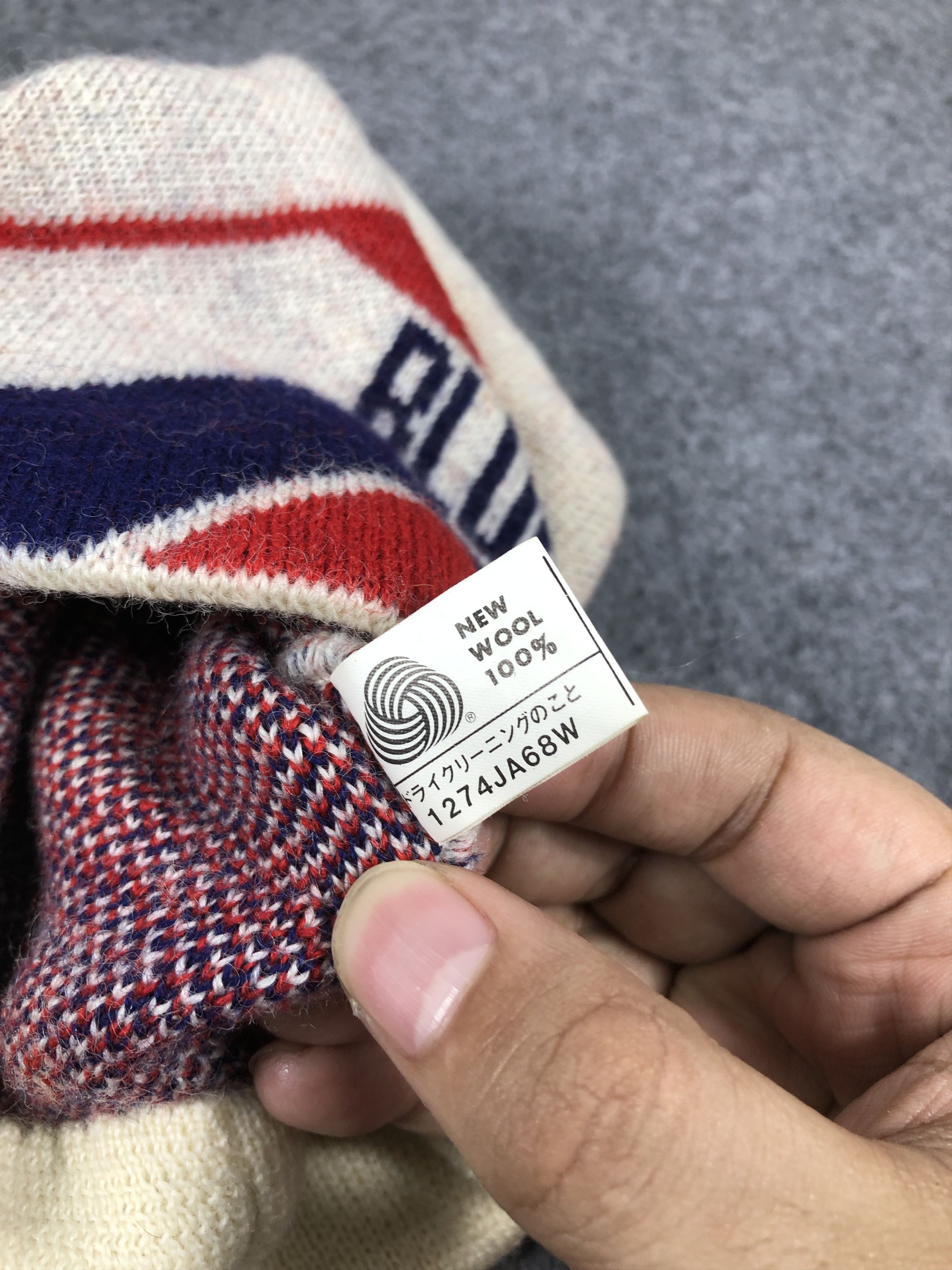 Japanese Brand × Vintage Vintage Japanese Brand Blue Impulse Beanie/Snow Hat/Snow Cap Size ONE SIZE - 9 Thumbnail