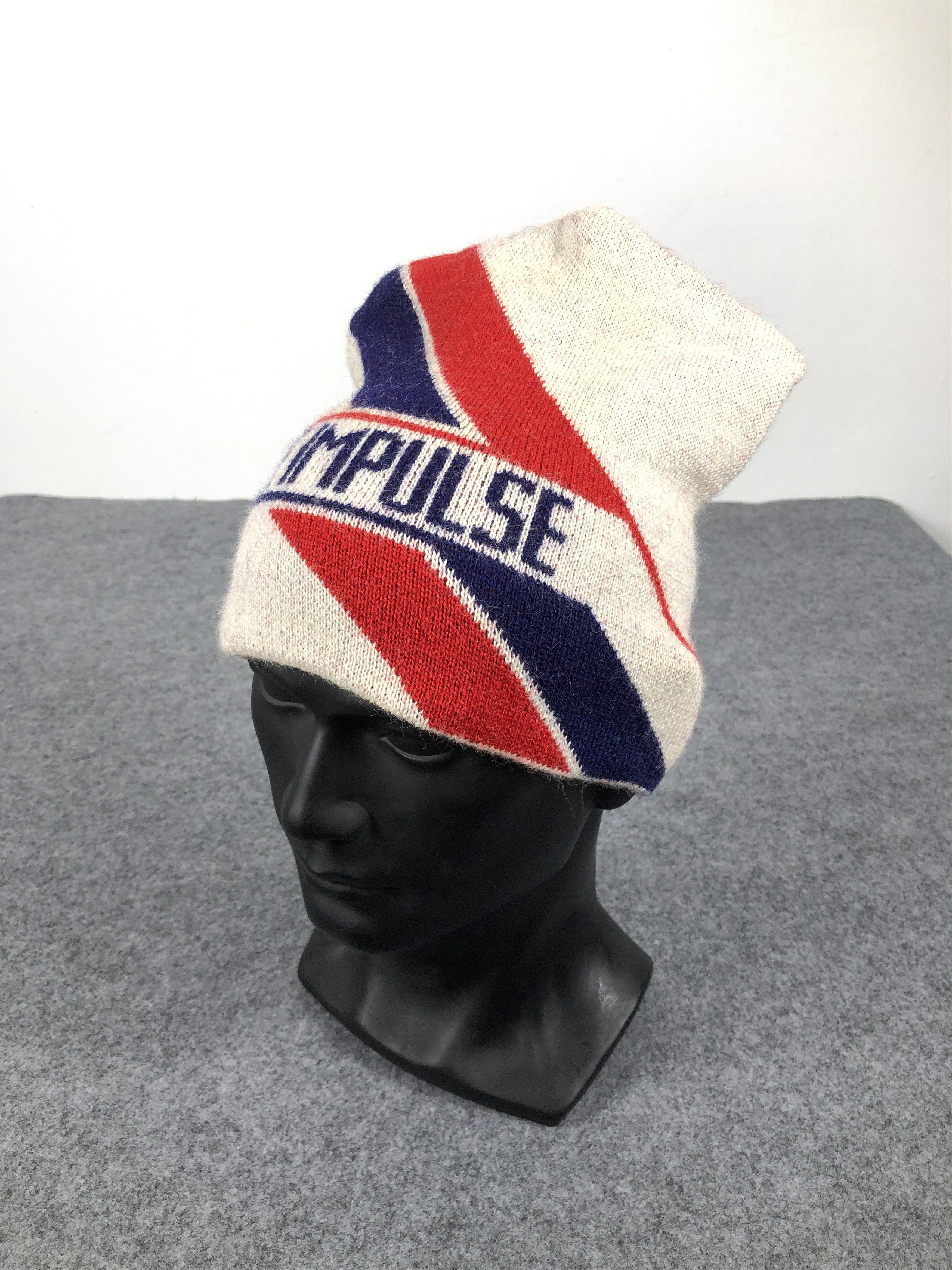 Japanese Brand × Vintage Vintage Japanese Brand Blue Impulse Beanie/Snow Hat/Snow Cap Size ONE SIZE - 1 Thumbnail