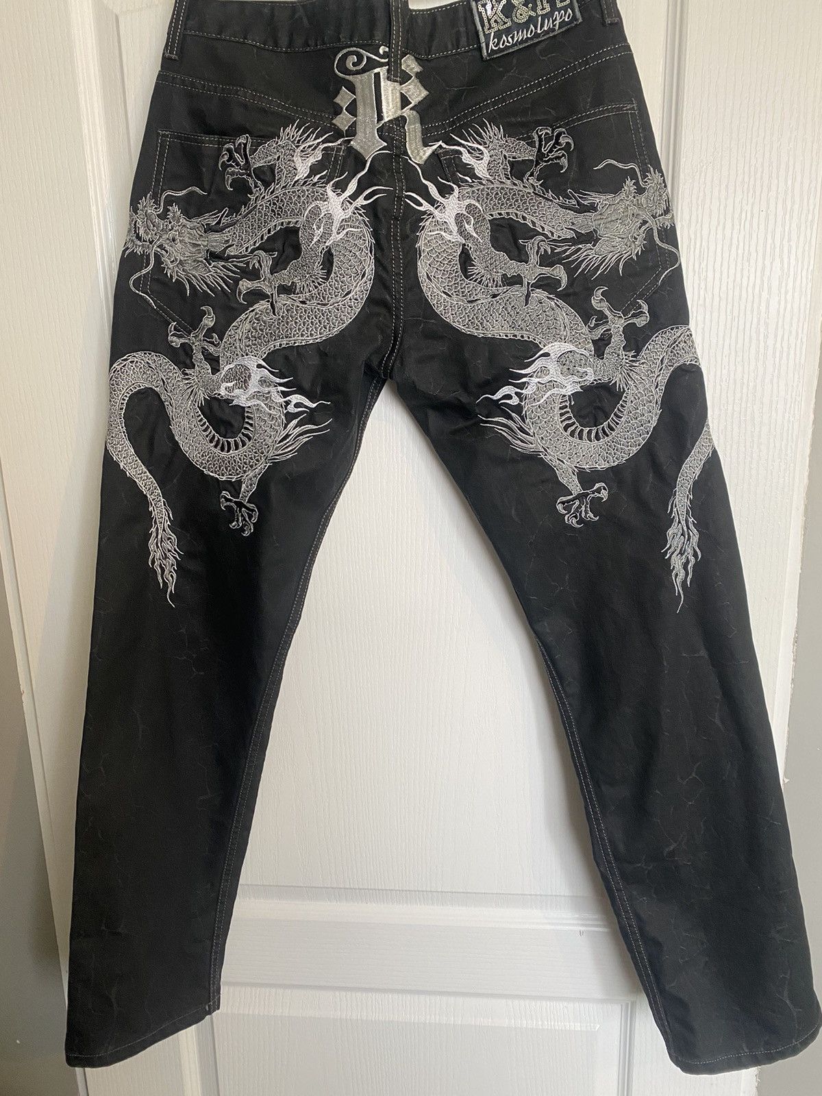 Japanese Brand × Vintage Kosmo Lupo Jeans Dragon | Grailed