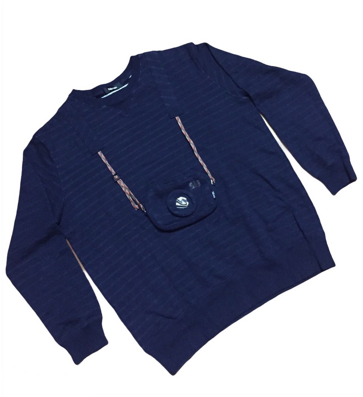 Issey Miyake Issey Miyake Ne-net Camera Crewneck Sweatshirt Size US M / EU 48-50 / 2 - 1 Thumbnail