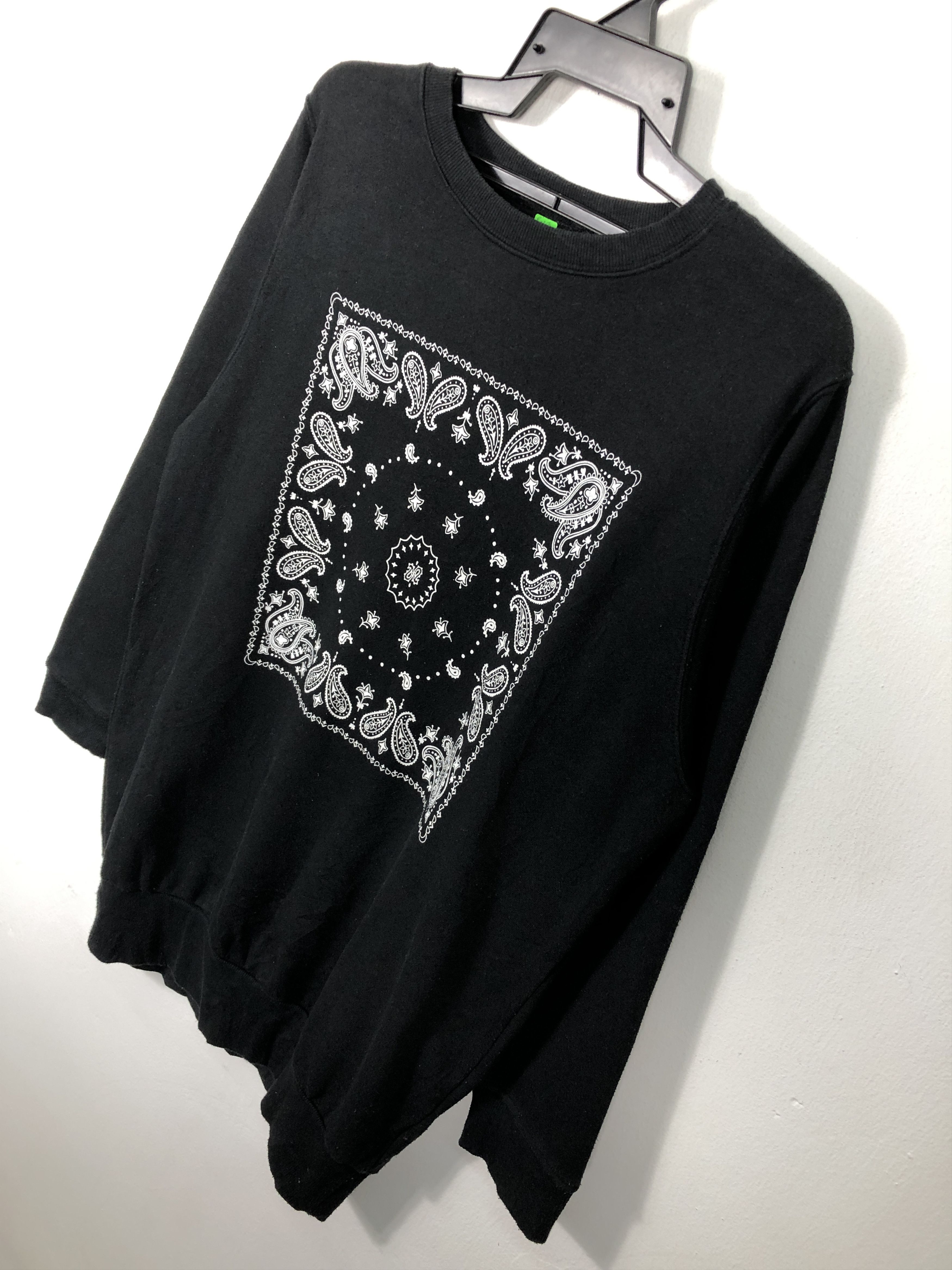 Japanese Brand × Vintage Vintage Y2K Japanese Brand Paisley Sweatshirt Size US L / EU 52-54 / 3 - 2 Thumbnail