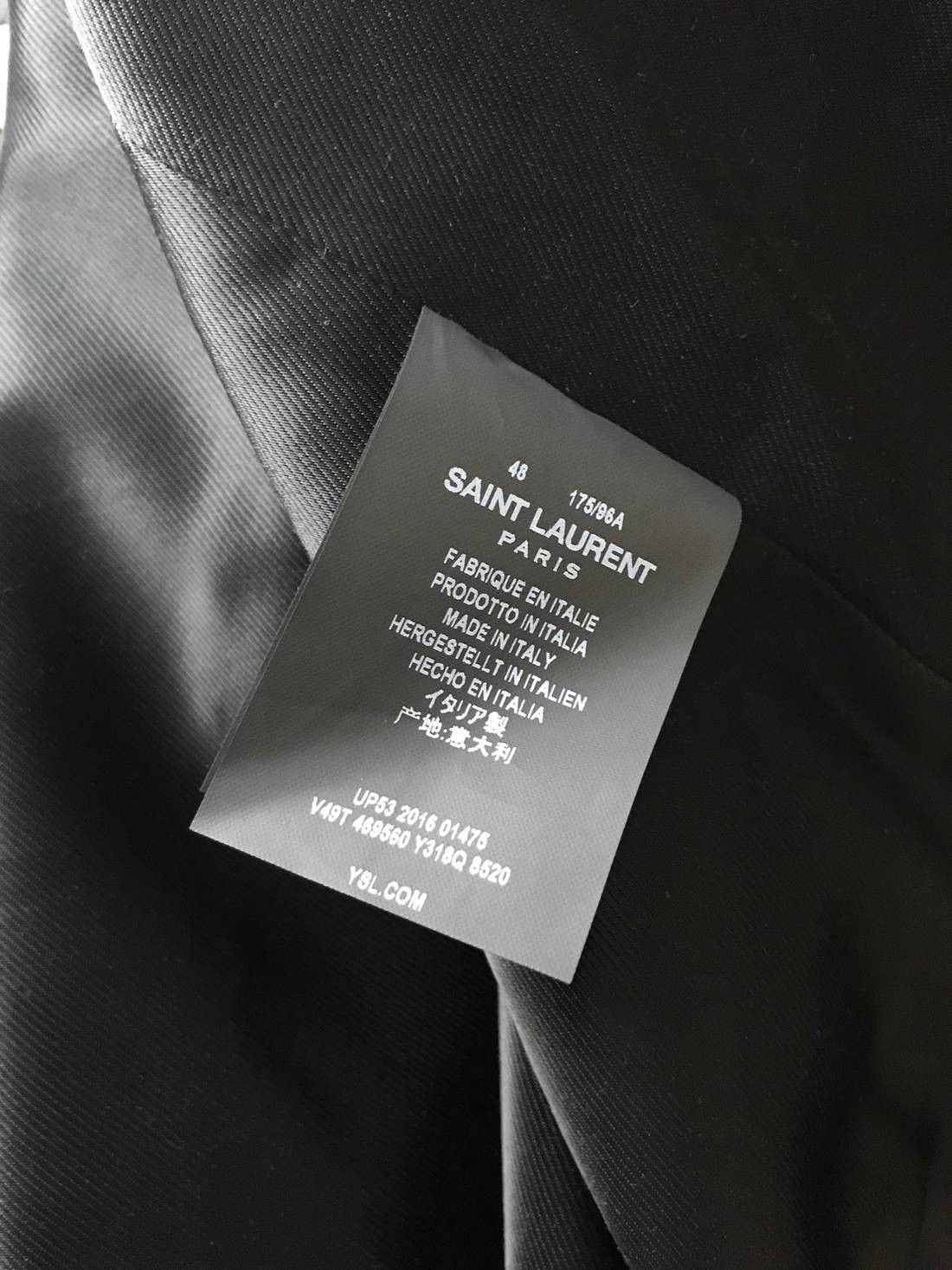 Saint Laurent Paris Saint Laurent Paris LOVE bomber jacket silk 100% new size 48 Size US M / EU 48-50 / 2 - 9 Thumbnail