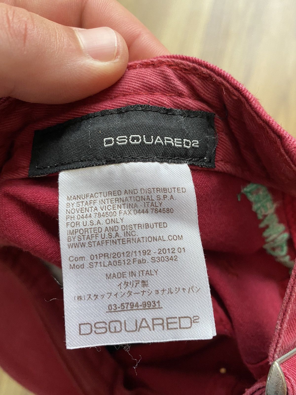 Dsquared2 Vintage Dsquared2 Brothers Cap Hat Gucci Y2K Size ONE SIZE - 6 Thumbnail