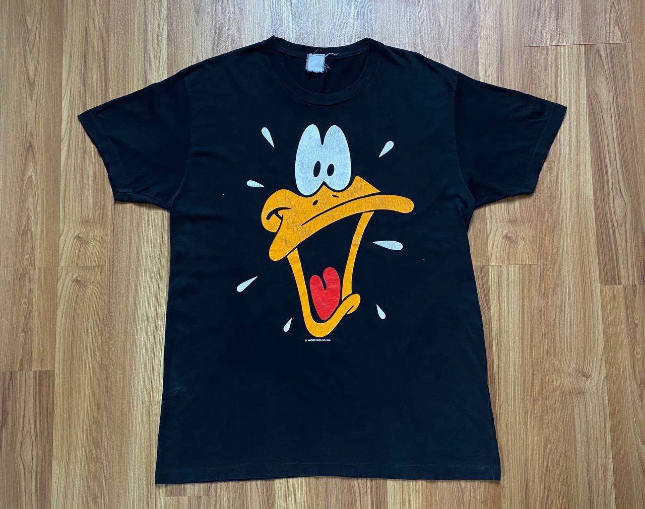 Vintage Vintage Y2K Daffy Duck Tee Tweety Taz T Shirt 1989 Marvin Size US XL / EU 56 / 4 - 1 Thumbnail