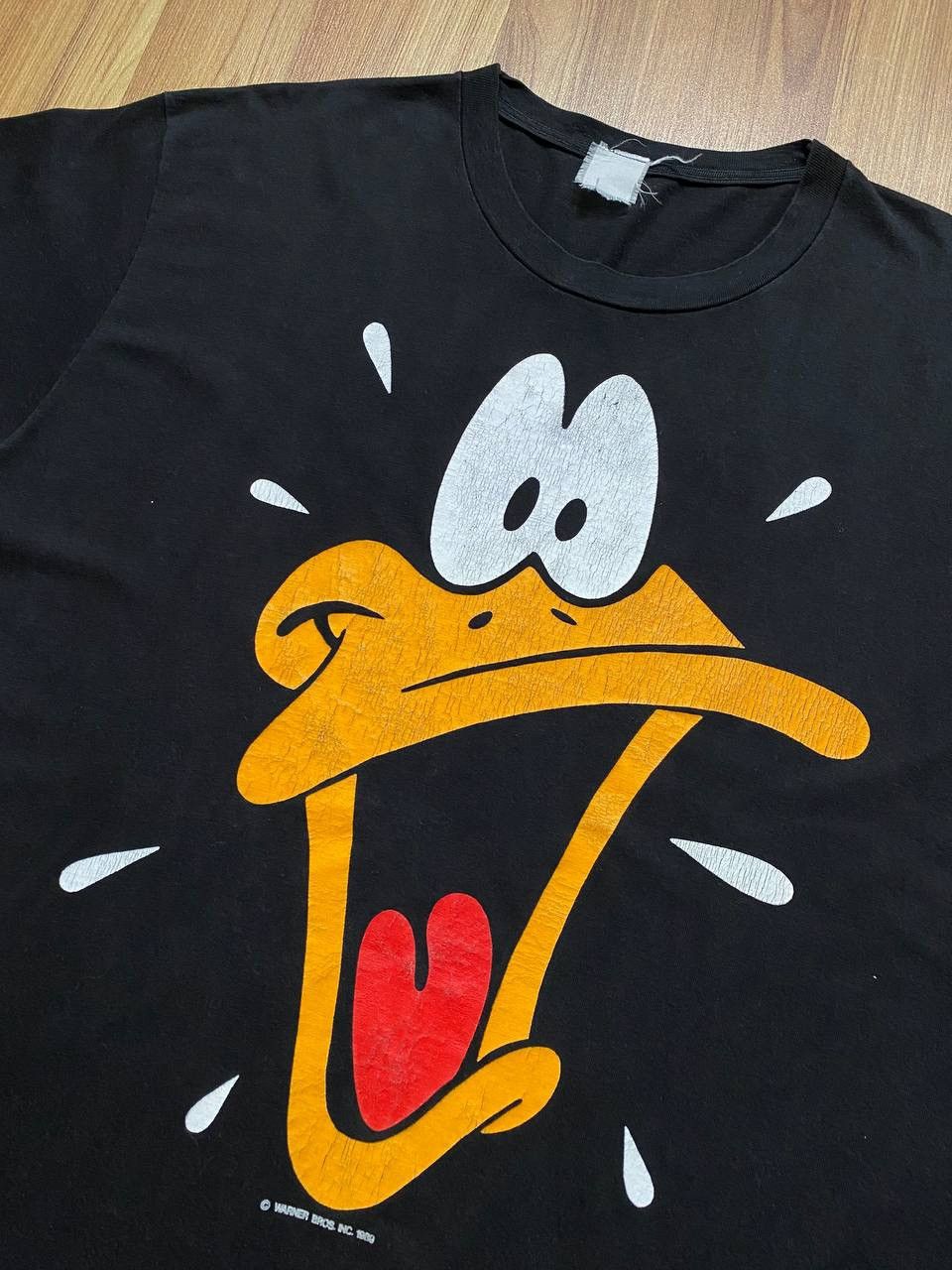 Vintage Vintage Y2K Daffy Duck Tee Tweety Taz T Shirt 1989 Marvin Size US XL / EU 56 / 4 - 2 Thumbnail