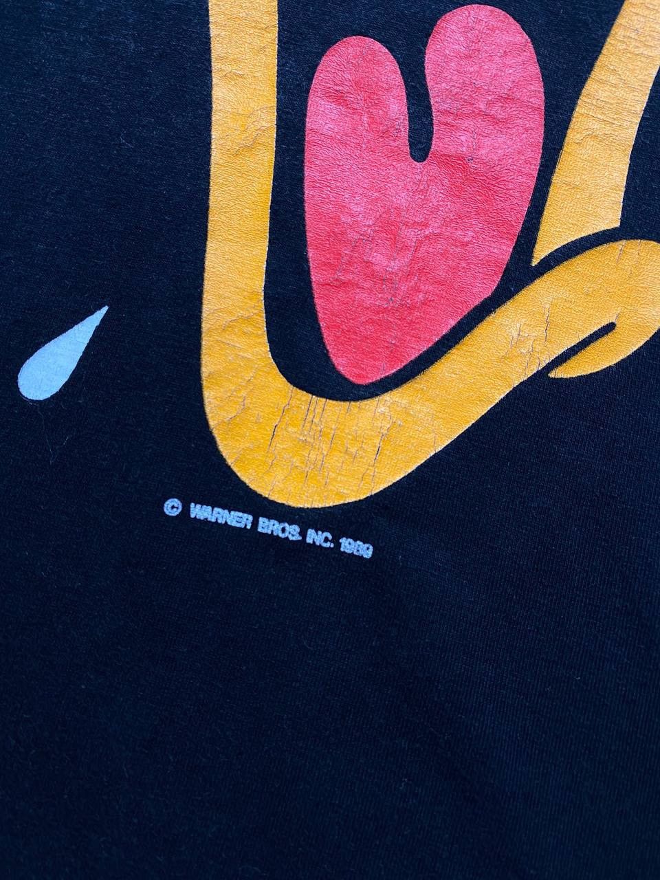 Vintage Vintage Y2K Daffy Duck Tee Tweety Taz T Shirt 1989 Marvin Size US XL / EU 56 / 4 - 4 Thumbnail