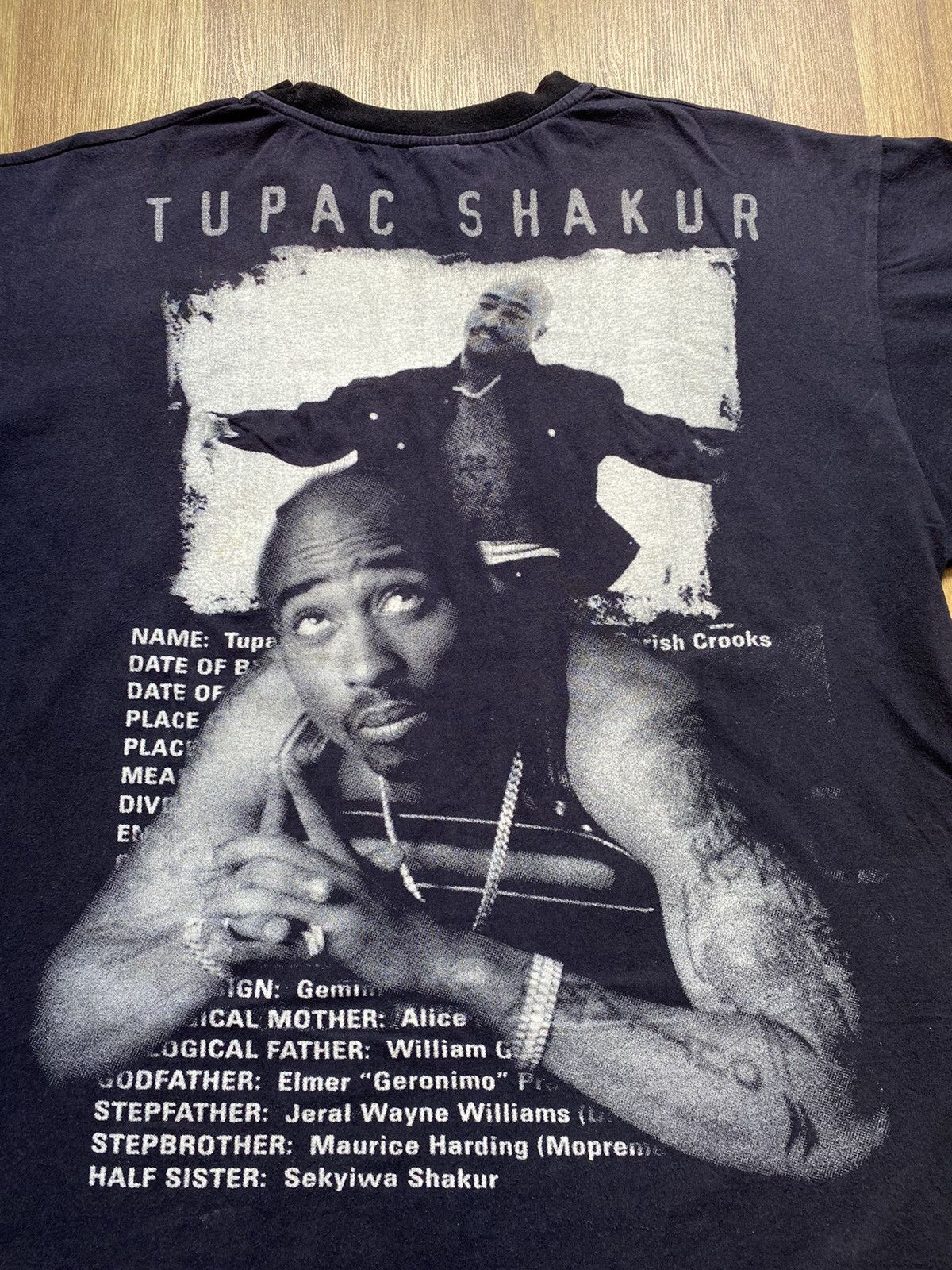 Band Tees Vintage Y2K Tupac Shakur 2Pac T Shirt Snoop Dogg Eminem Size US L / EU 52-54 / 3 - 6 Thumbnail