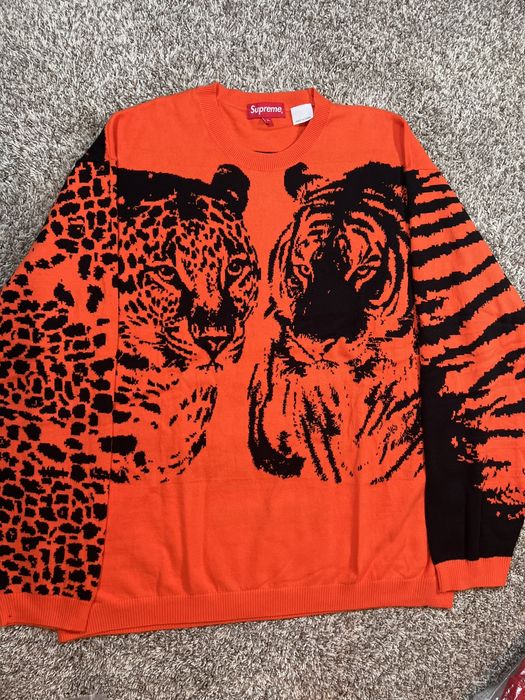 Supreme Supreme Big Cats Jacquard L/s | Grailed