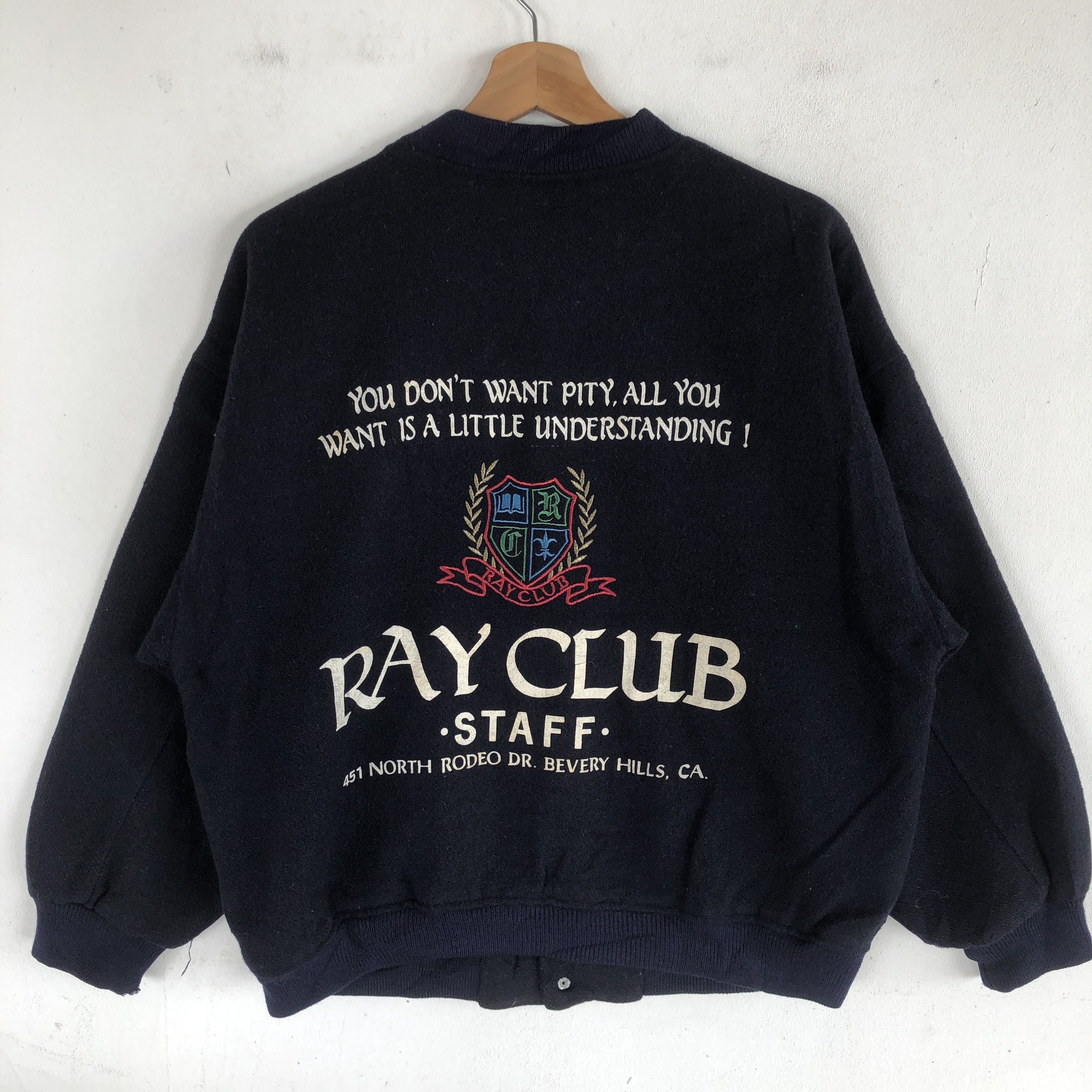 Vintage Ray Club Varsity Jackets Leather Letterman Wool Jacket Size US M / EU 48-50 / 2 - 6 Thumbnail