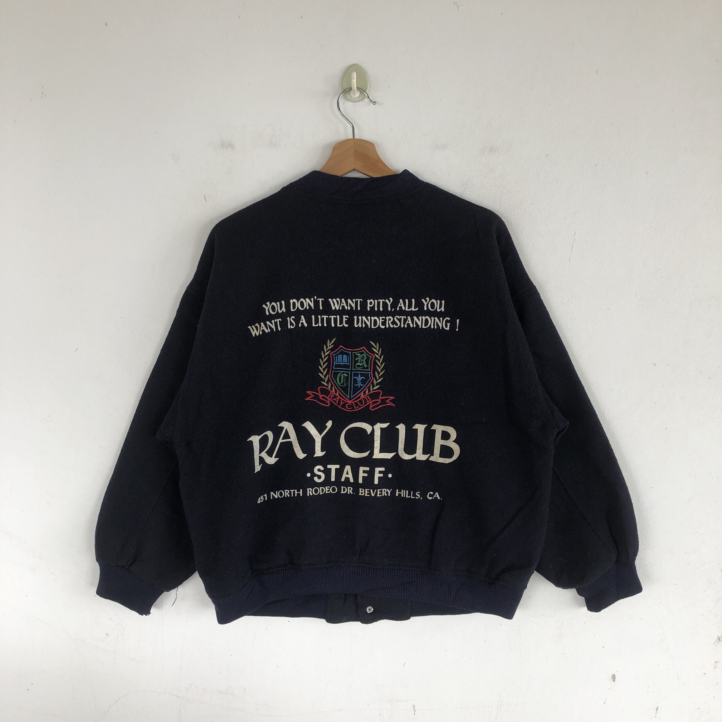 Vintage Ray Club Varsity Jackets Leather Letterman Wool Jacket Size US M / EU 48-50 / 2 - 1 Thumbnail
