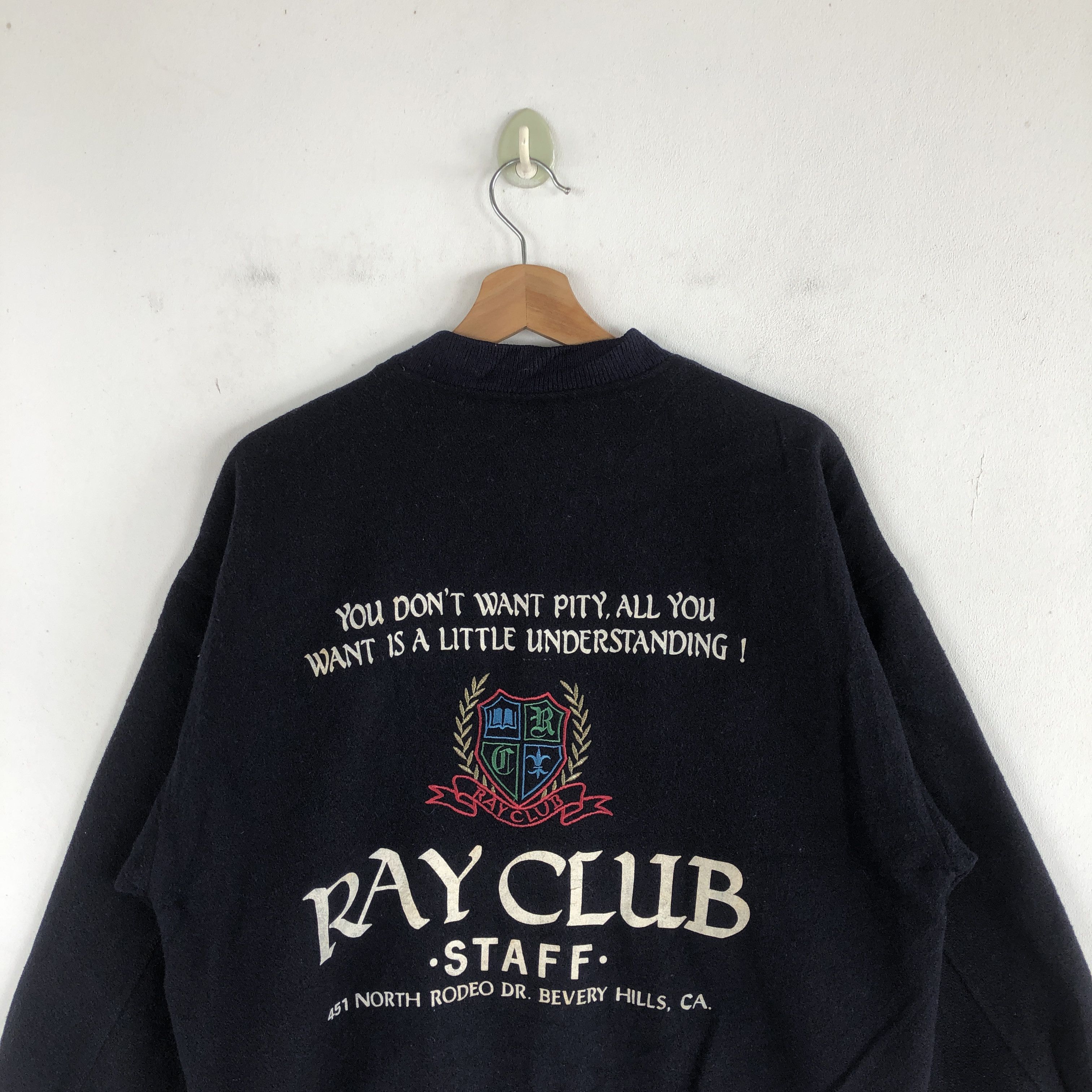 Vintage Ray Club Varsity Jackets Leather Letterman Wool Jacket Size US M / EU 48-50 / 2 - 3 Thumbnail