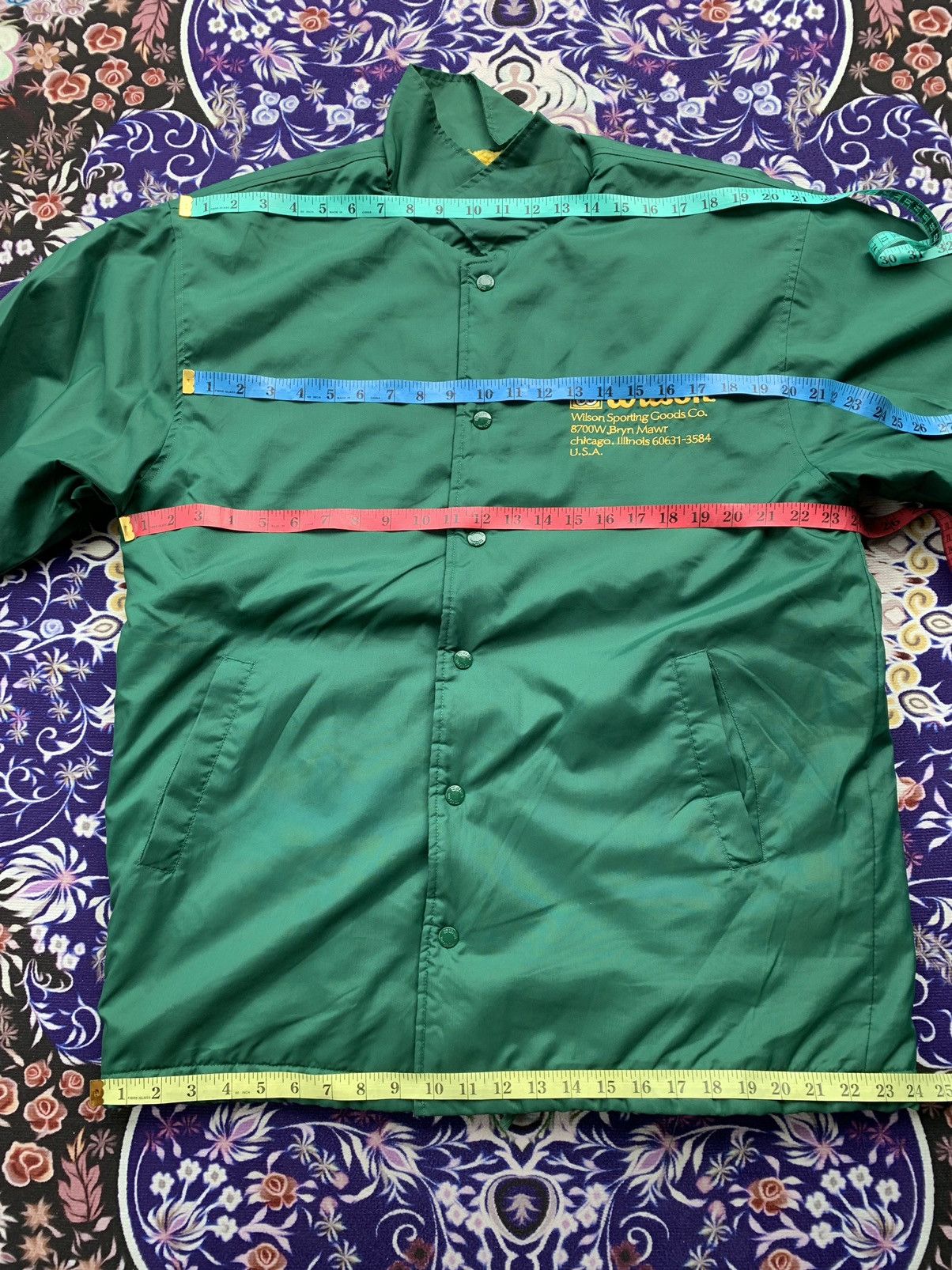 Vintage × Wilson Vintage Wilson Sporting Goods Co Light Jacket Size US L / EU 52-54 / 3 - 6 Thumbnail