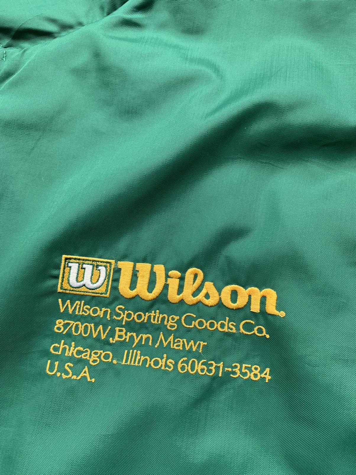 Vintage × Wilson Vintage Wilson Sporting Goods Co Light Jacket Size US L / EU 52-54 / 3 - 3 Thumbnail