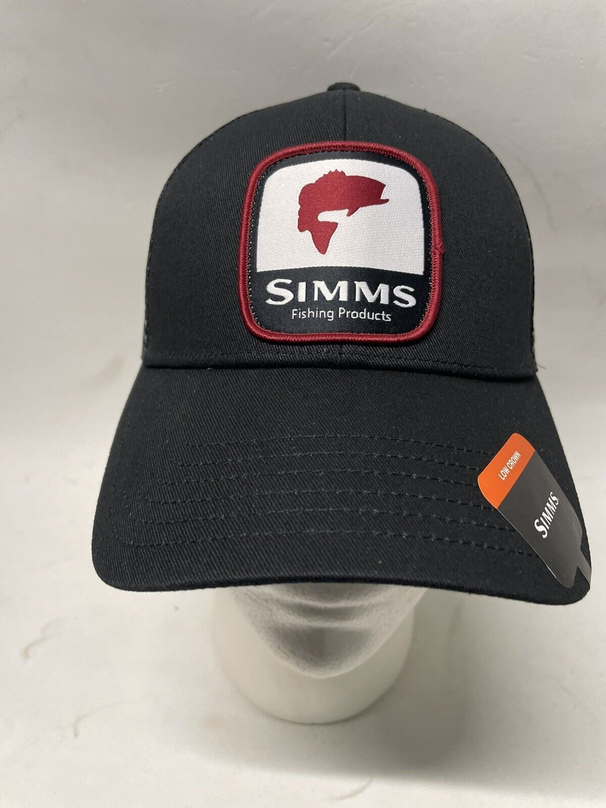 Simms Simms Fishing Hats Bass Black Trucker Grailed