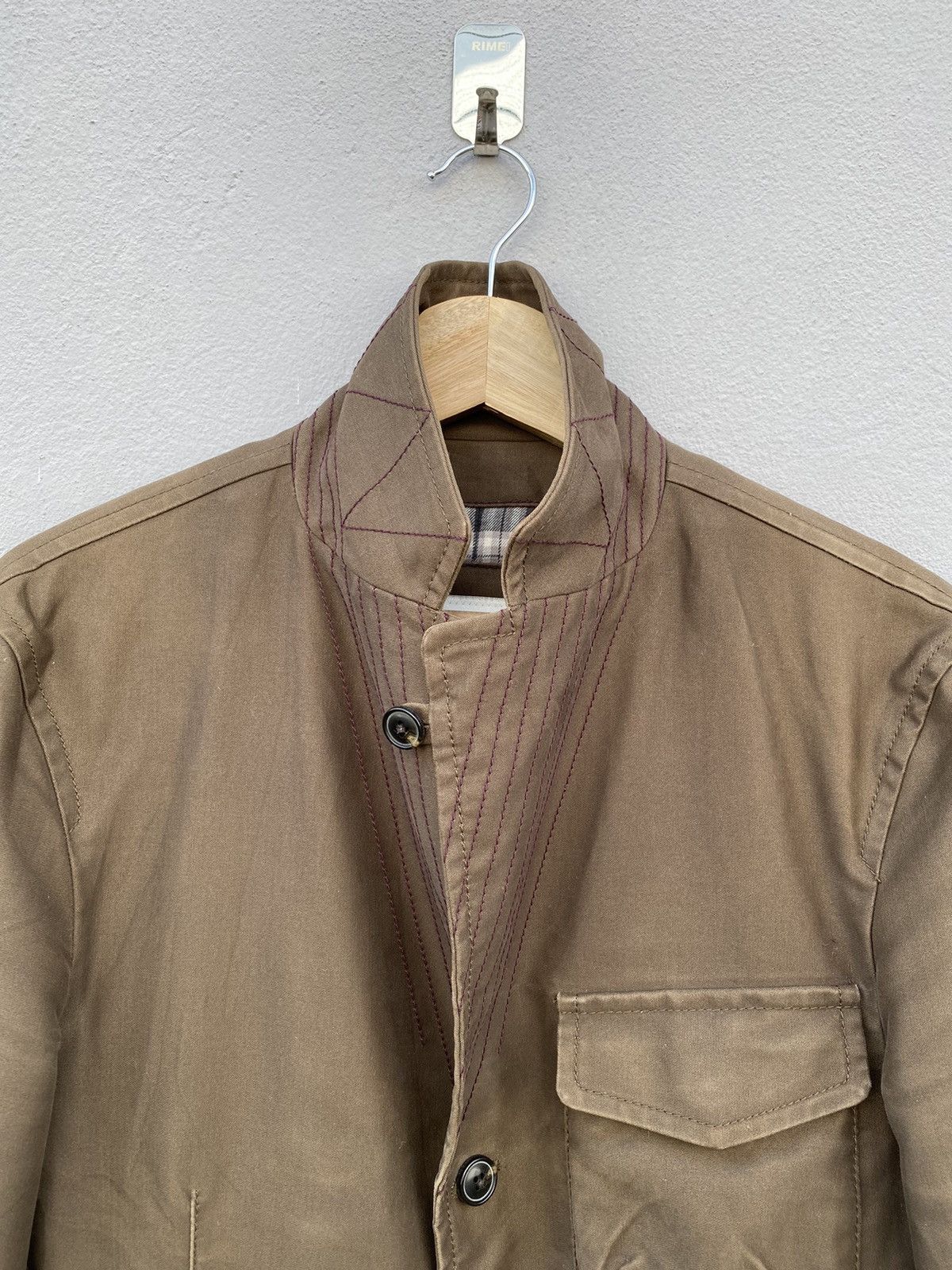 Beams Plus 💥BEAMS LIGHT Multipockets 2ways Coat/Blazer Rare Design Size 46S - 5 Thumbnail