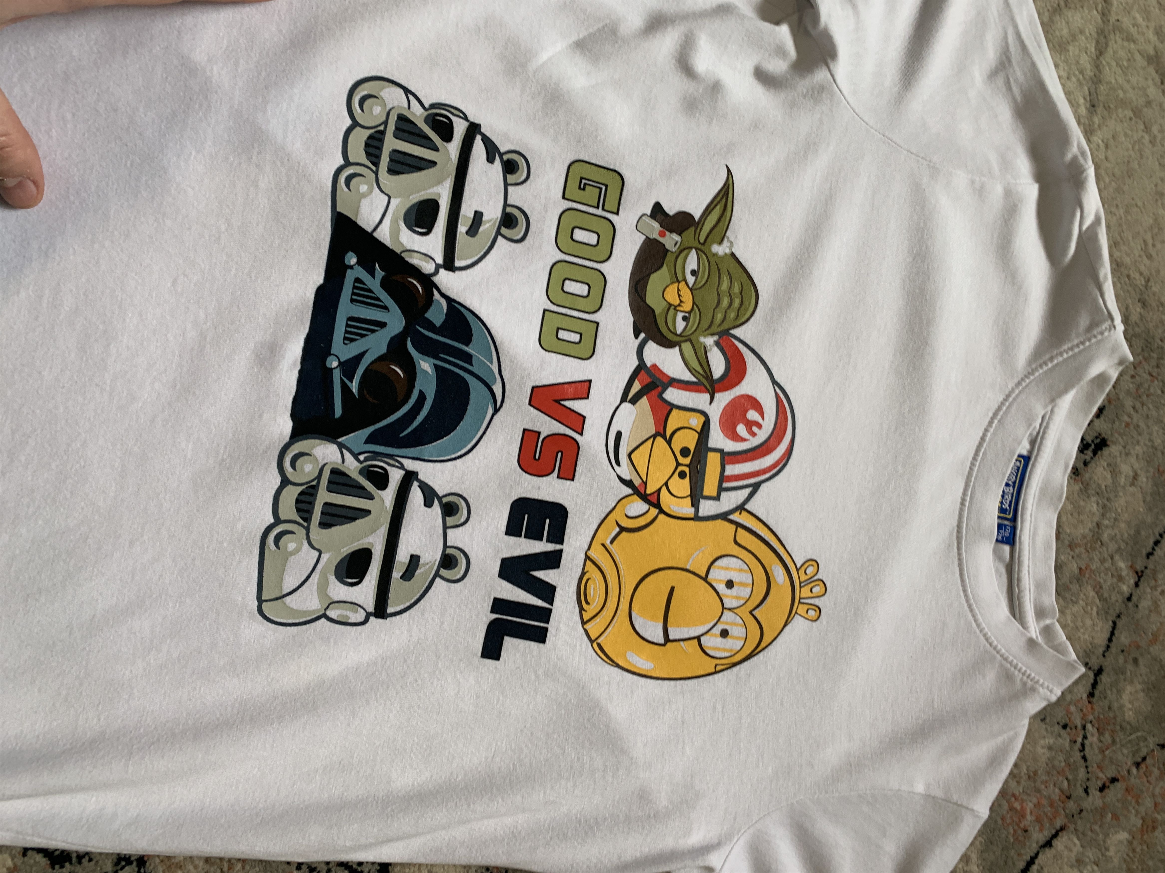 Star Wars Angry Birds Star Wars Good VS Evil T-Shirt Size US S / EU 44-46 / 1 - 3 Thumbnail