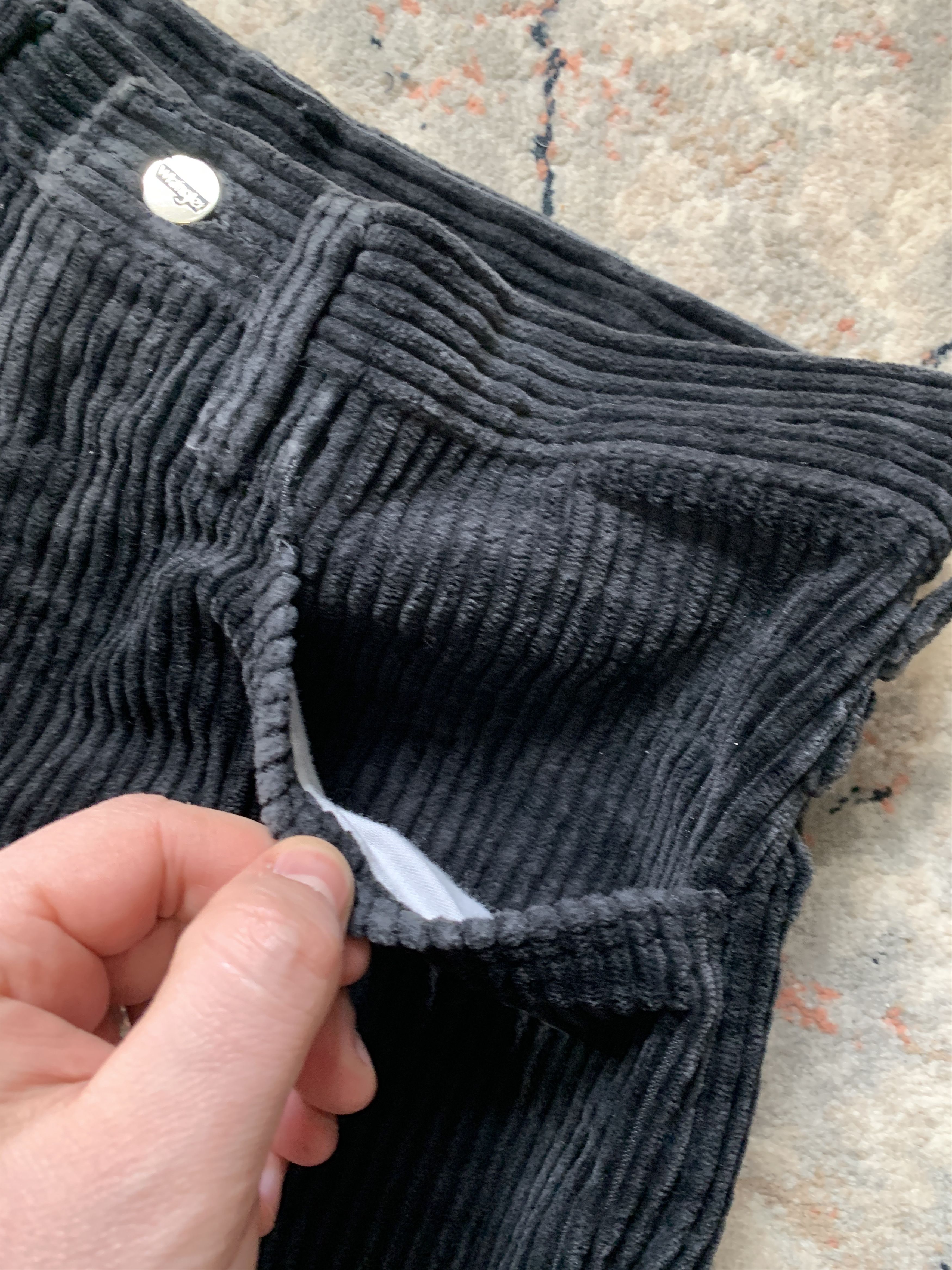 Vintage Rare Wrangler Velvet Pants Made In Belgium Size US 33 - 6 Thumbnail