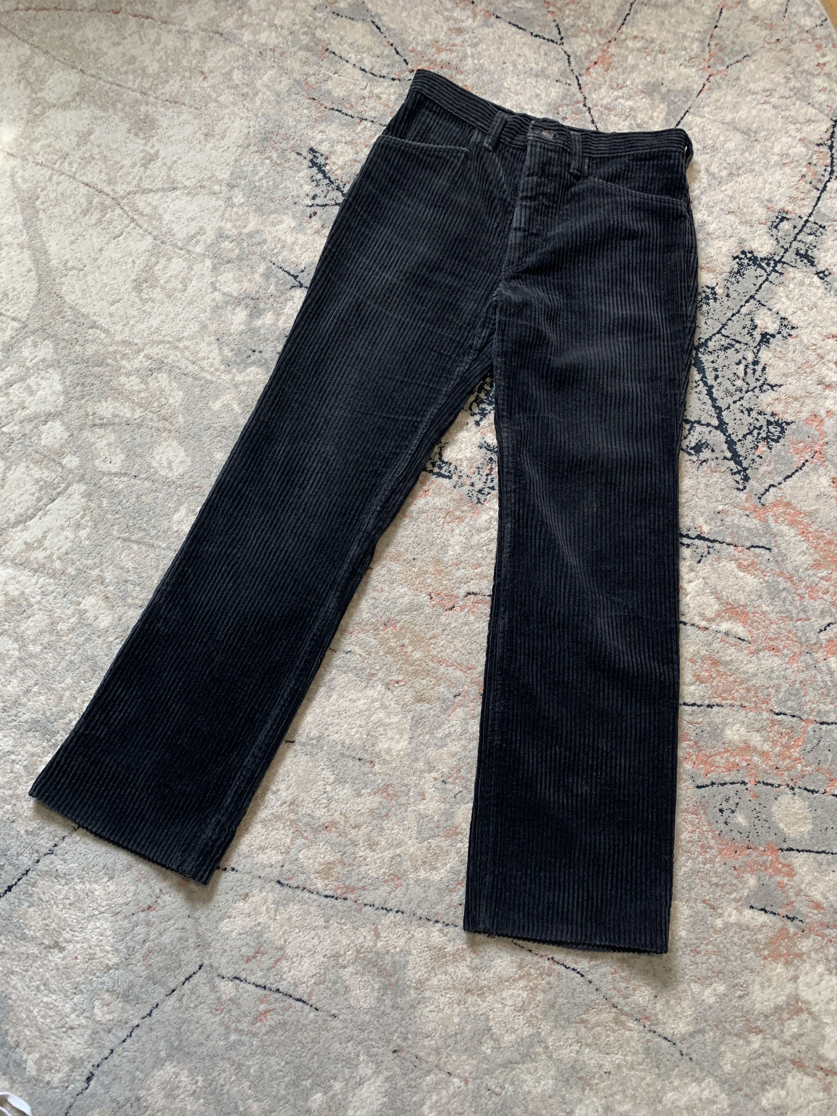Vintage Rare Wrangler Velvet Pants Made In Belgium Size US 33 - 1 Thumbnail