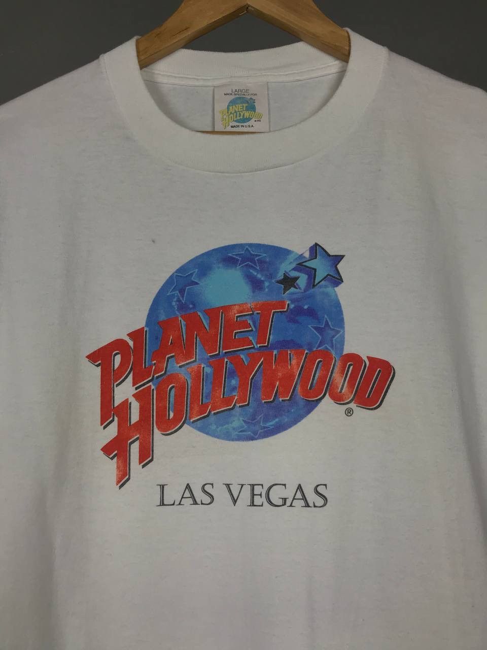 Planet Hollywood Planet Hollywood Las Vegas vintage made in USA tee Size US L / EU 52-54 / 3 - 3 Thumbnail