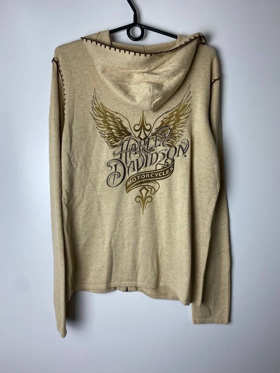 Harley Davidson × Vintage Harley Davidson vintage zip hoodie sise XL Size XL / US 12-14 / IT 48-50 - 2 Thumbnail