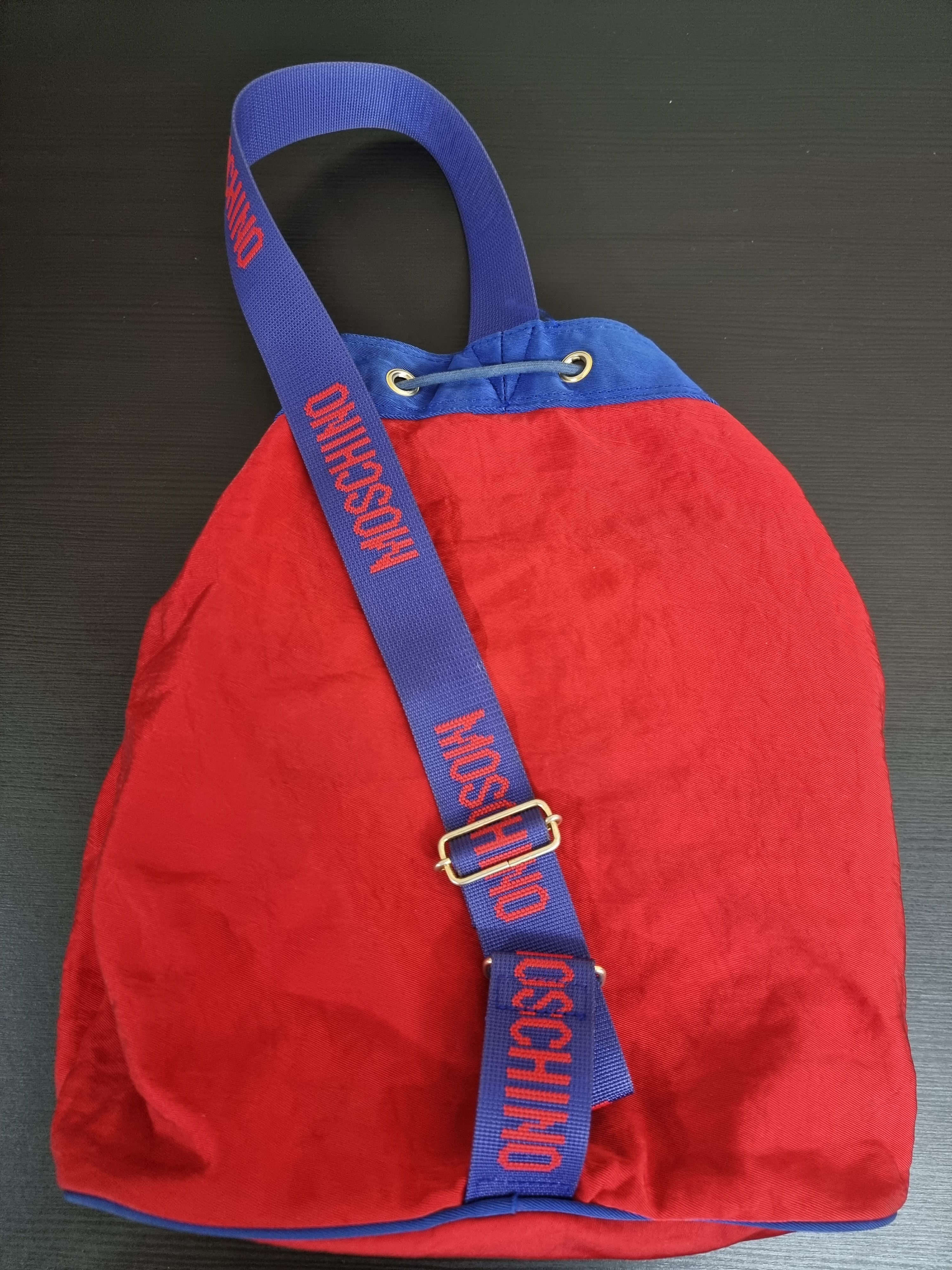 Japanese Brand × Moschino Vtg Moschino by Maruem Japan heart bucket sling bag Size ONE SIZE - 4 Thumbnail