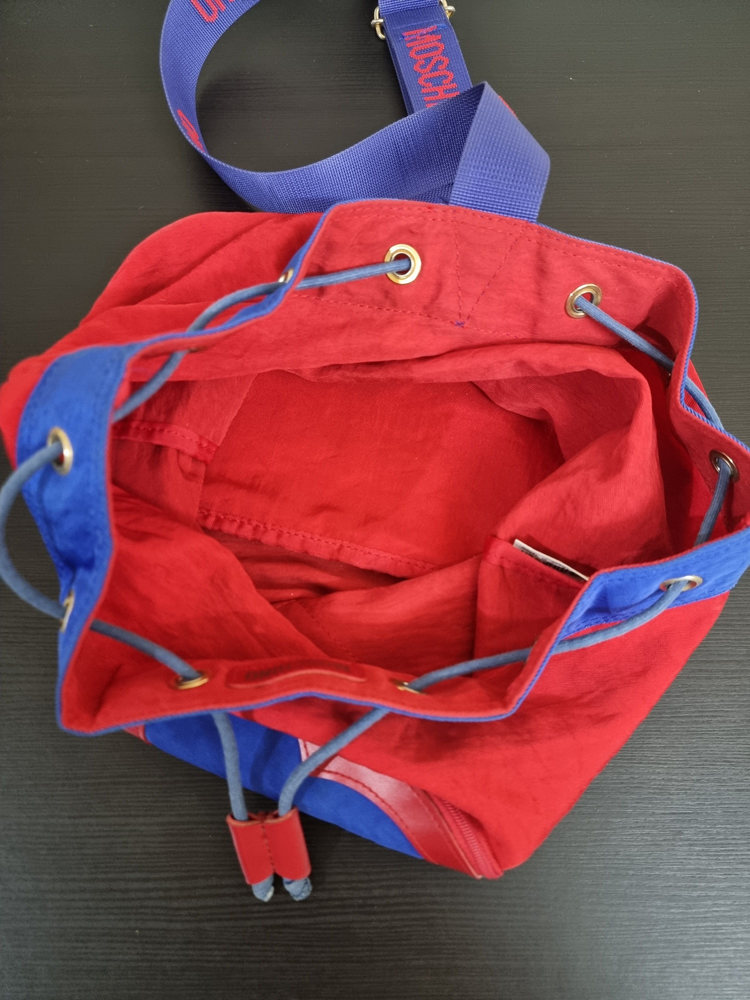 Japanese Brand × Moschino Vtg Moschino by Maruem Japan heart bucket sling bag Size ONE SIZE - 5 Thumbnail