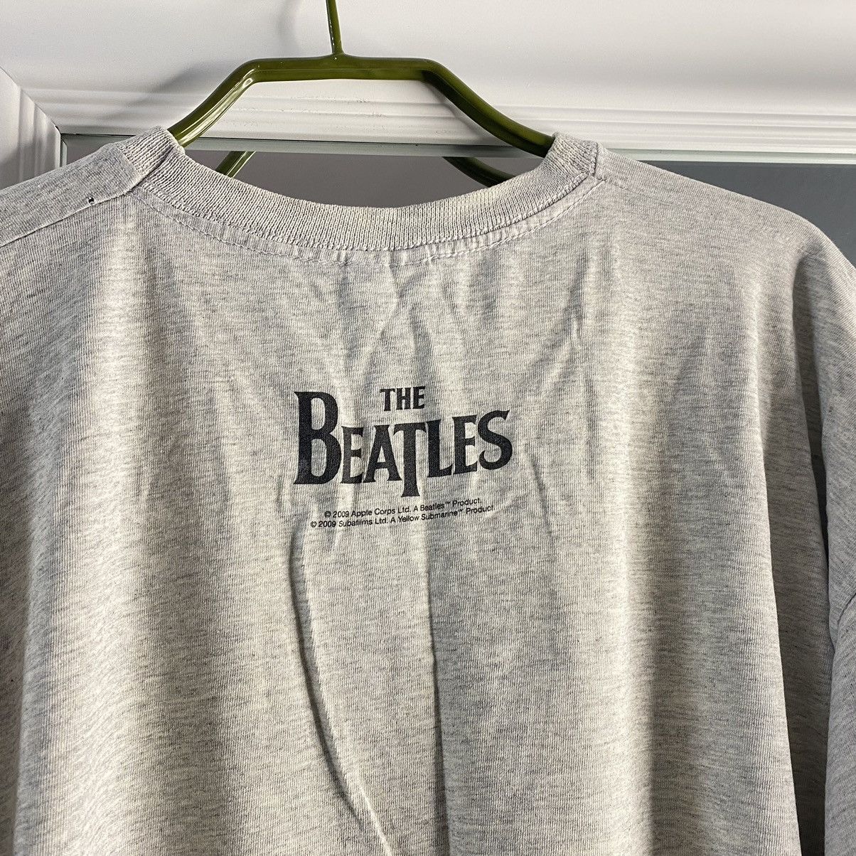 Band Tees VINTAGE 00s THE BEATLES LSD LOGO YELLOW SUBMARINE ALBUM TEE Size US L / EU 52-54 / 3 - 4 Thumbnail