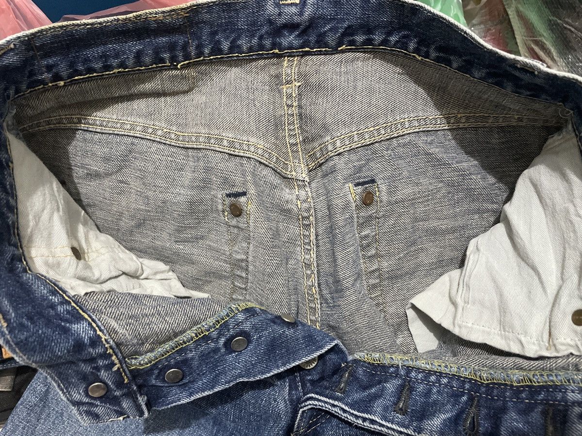 Vintage Rare Vintage HR Market by Iron Heart Selvaged Slubby Jeans Size US 29 - 9 Thumbnail