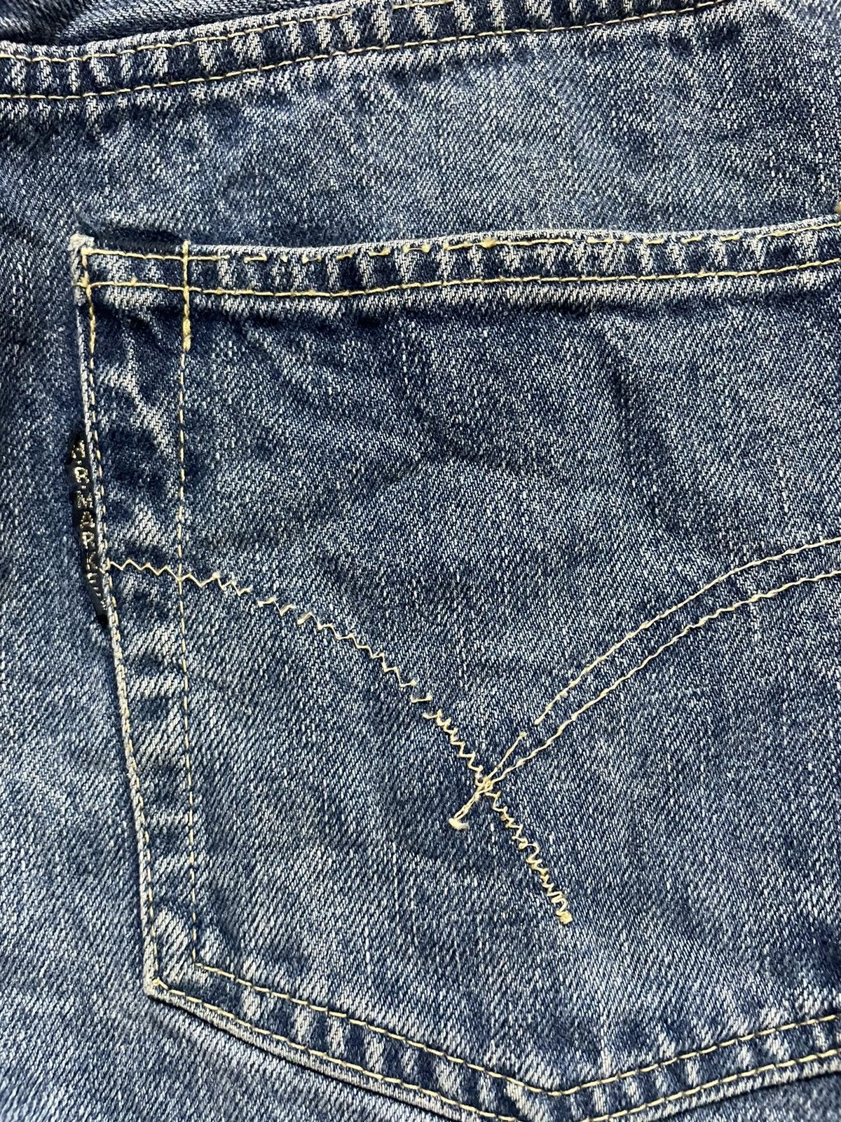 Vintage Rare Vintage HR Market by Iron Heart Selvaged Slubby Jeans Size US 29 - 7 Thumbnail