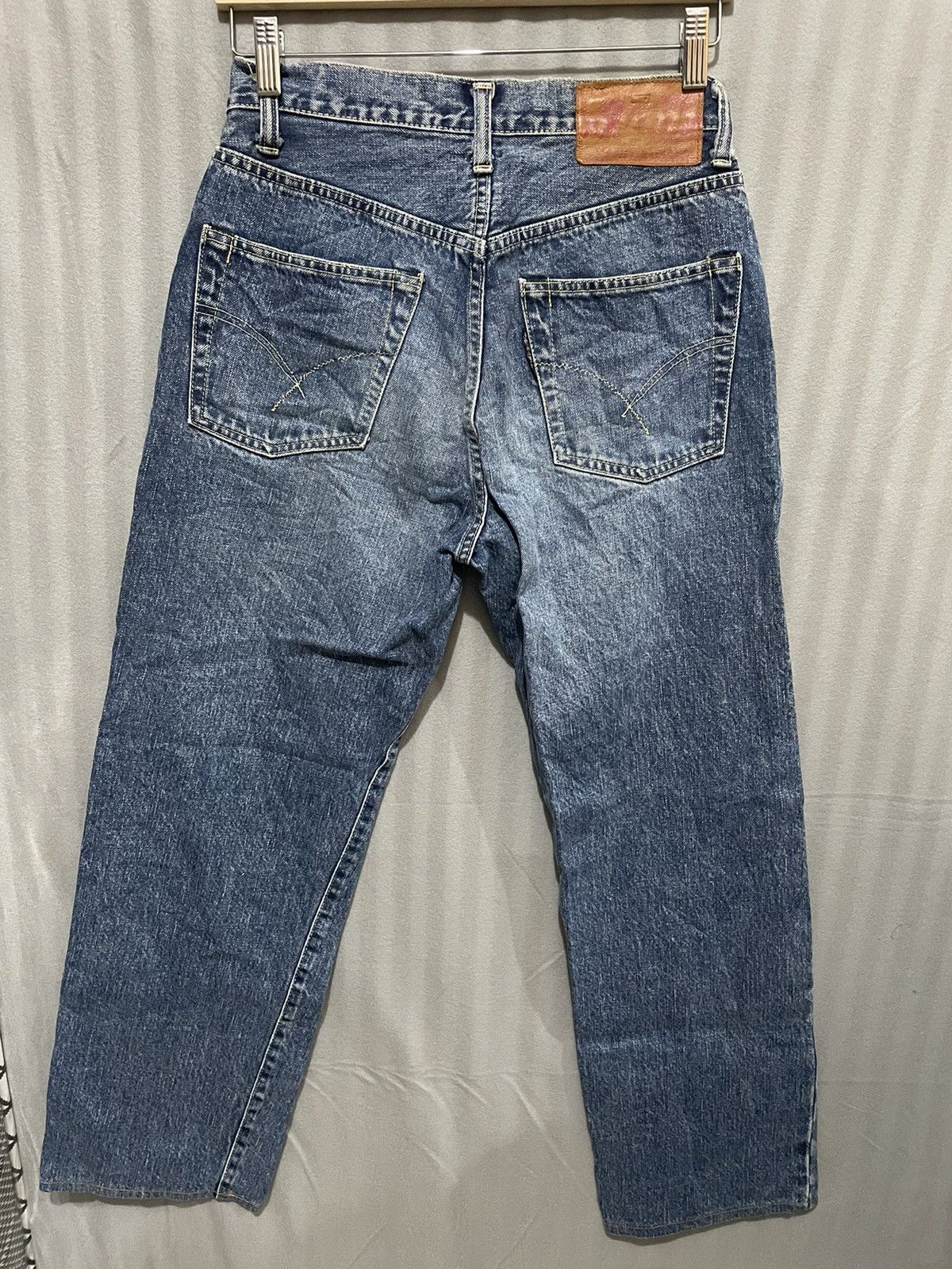 Vintage Rare Vintage HR Market by Iron Heart Selvaged Slubby Jeans Size US 29 - 4 Thumbnail